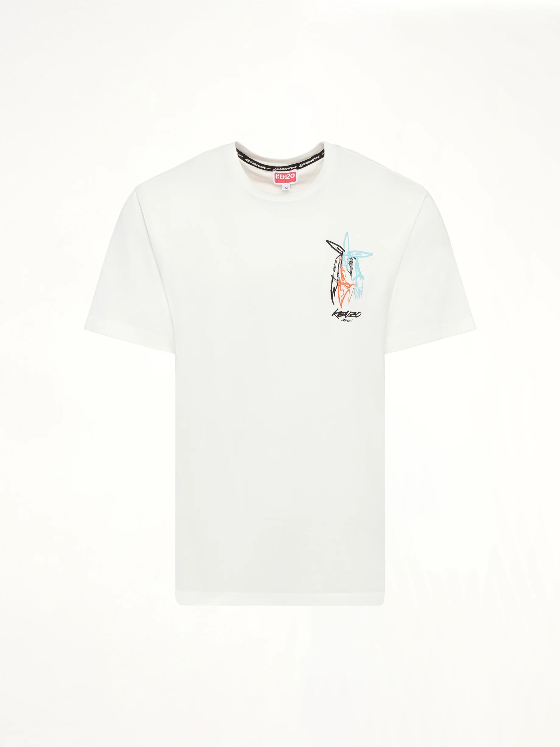 Kenzo x Futura 2000 T-Shirt in Off White - Image 2