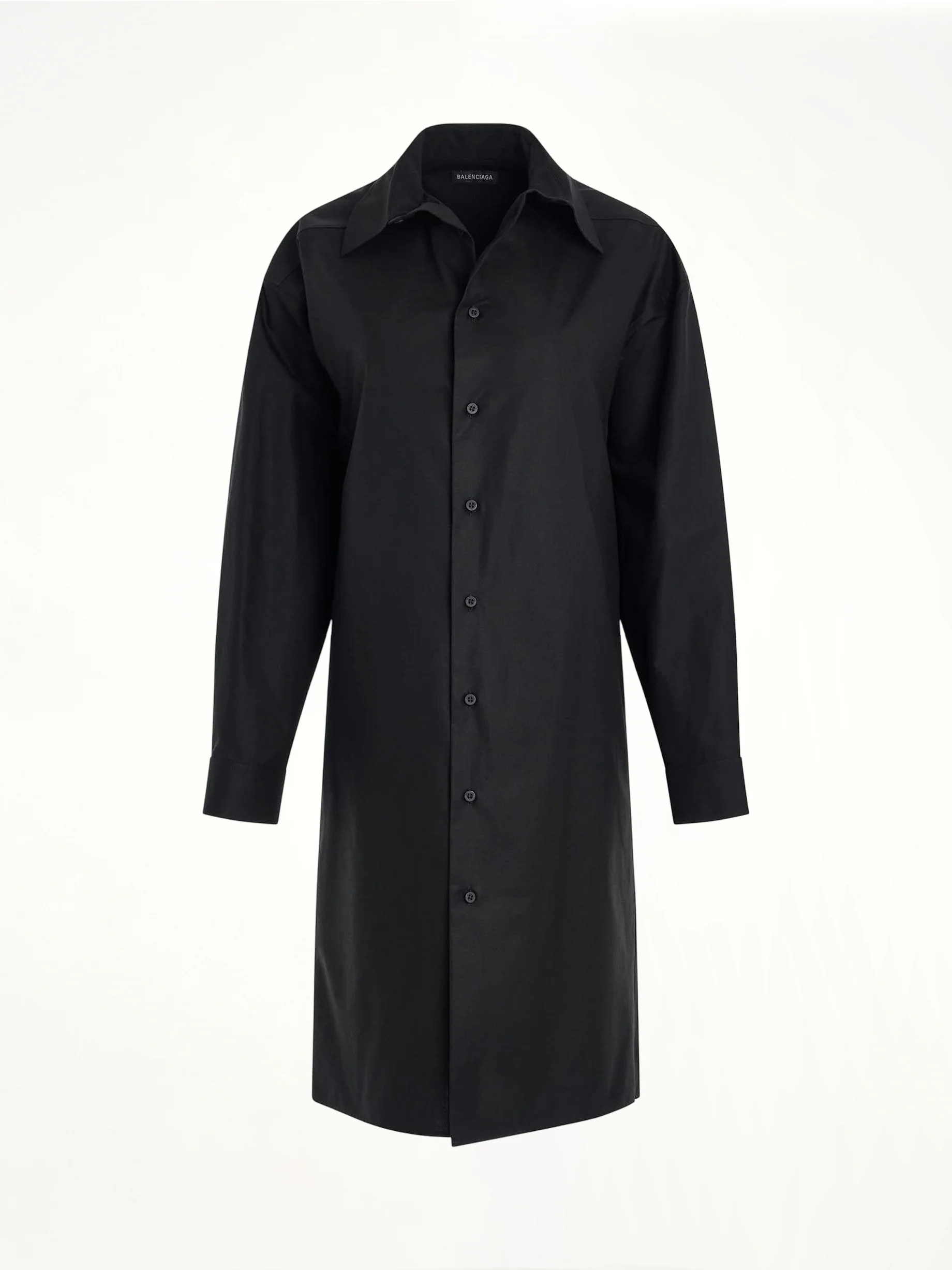 Kick Collar Dress in Black