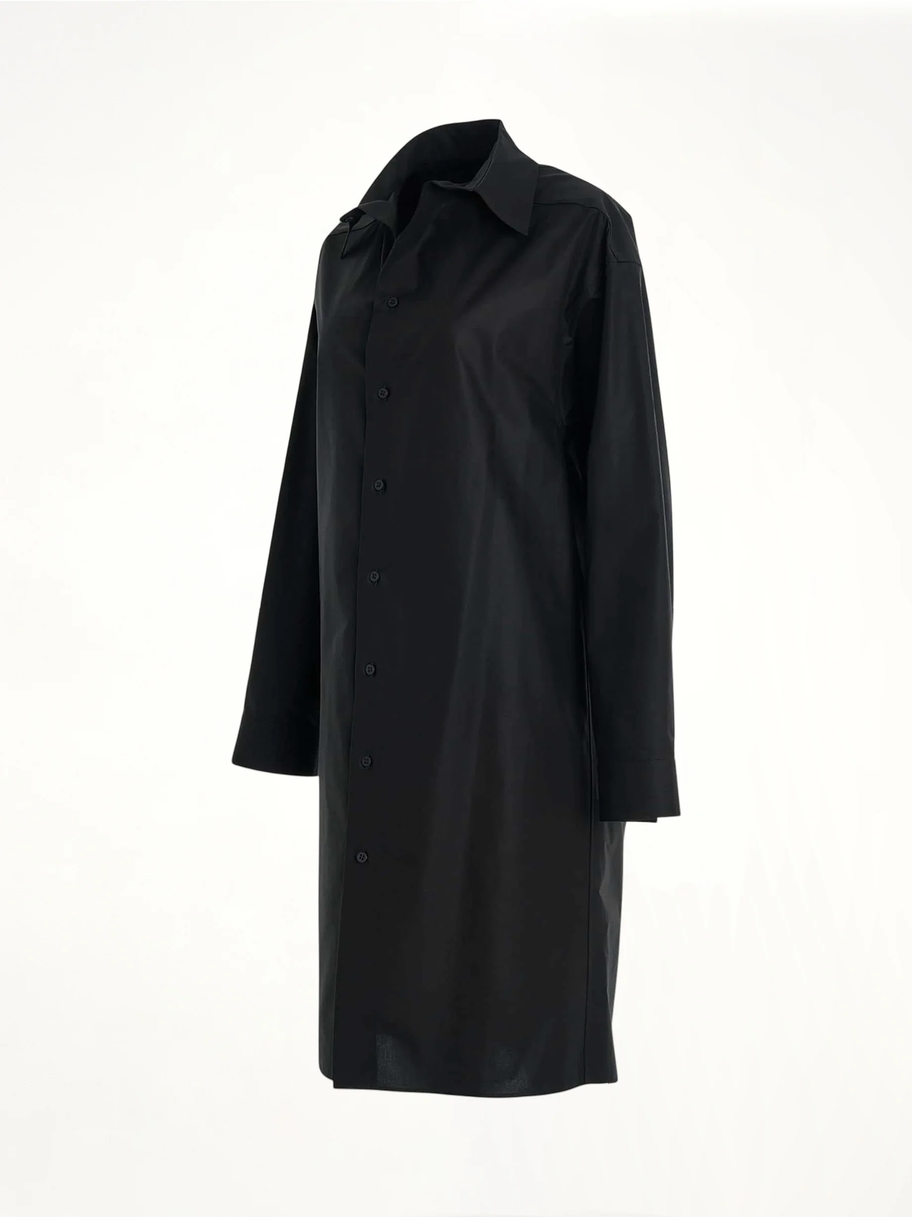 Kick Collar Dress in Black - Image 2