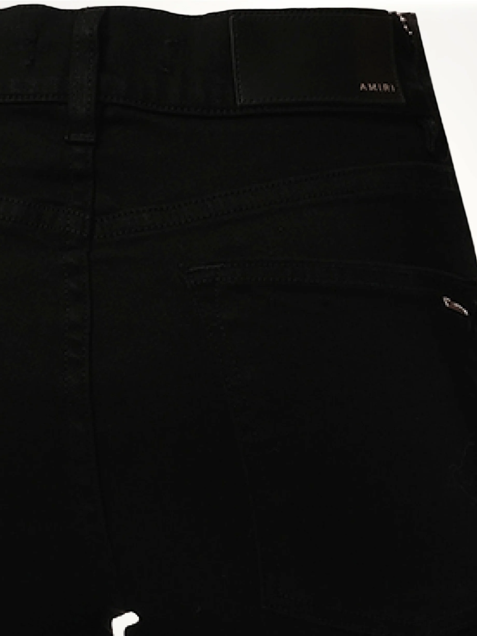 Kick Flare Jeans in Black OD - Image 3