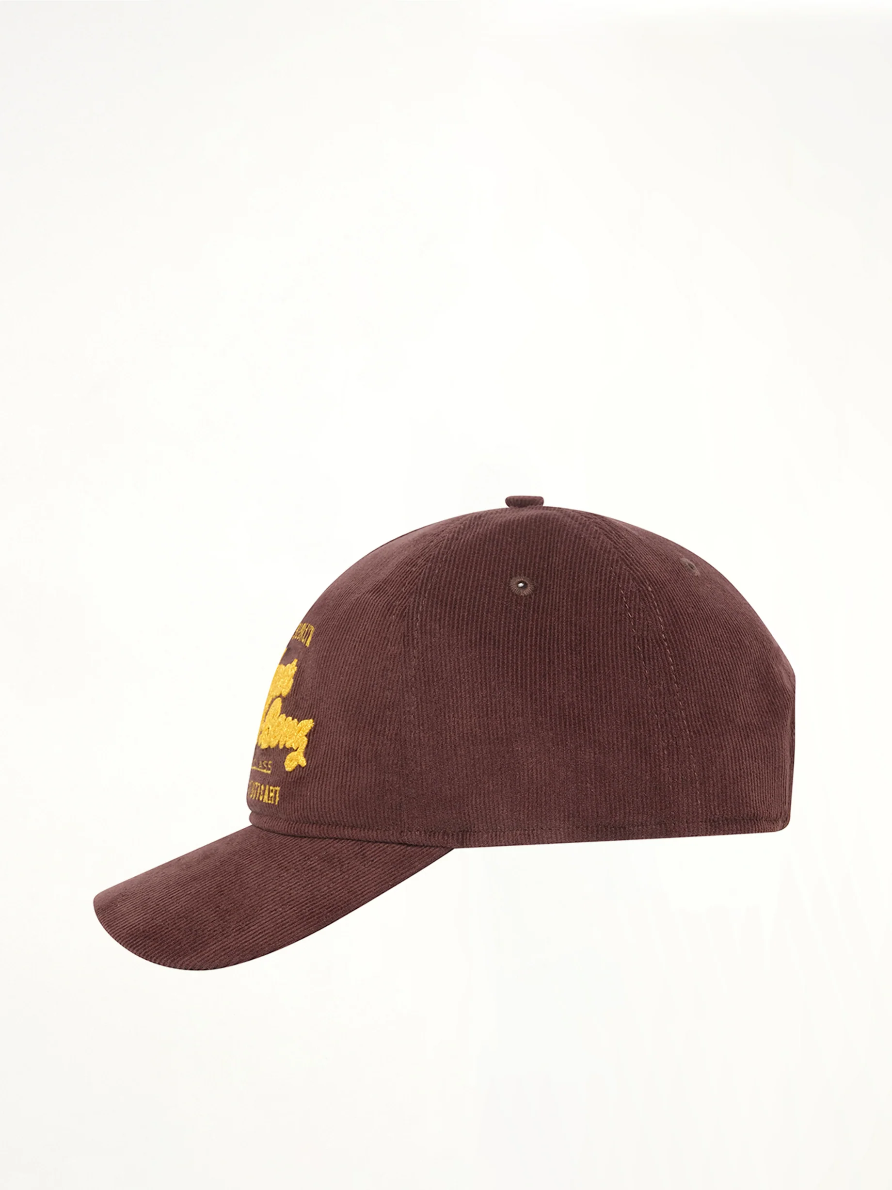 Kidsuper X Mercedes Benz Chainstitch Hat in Brown - Image 2