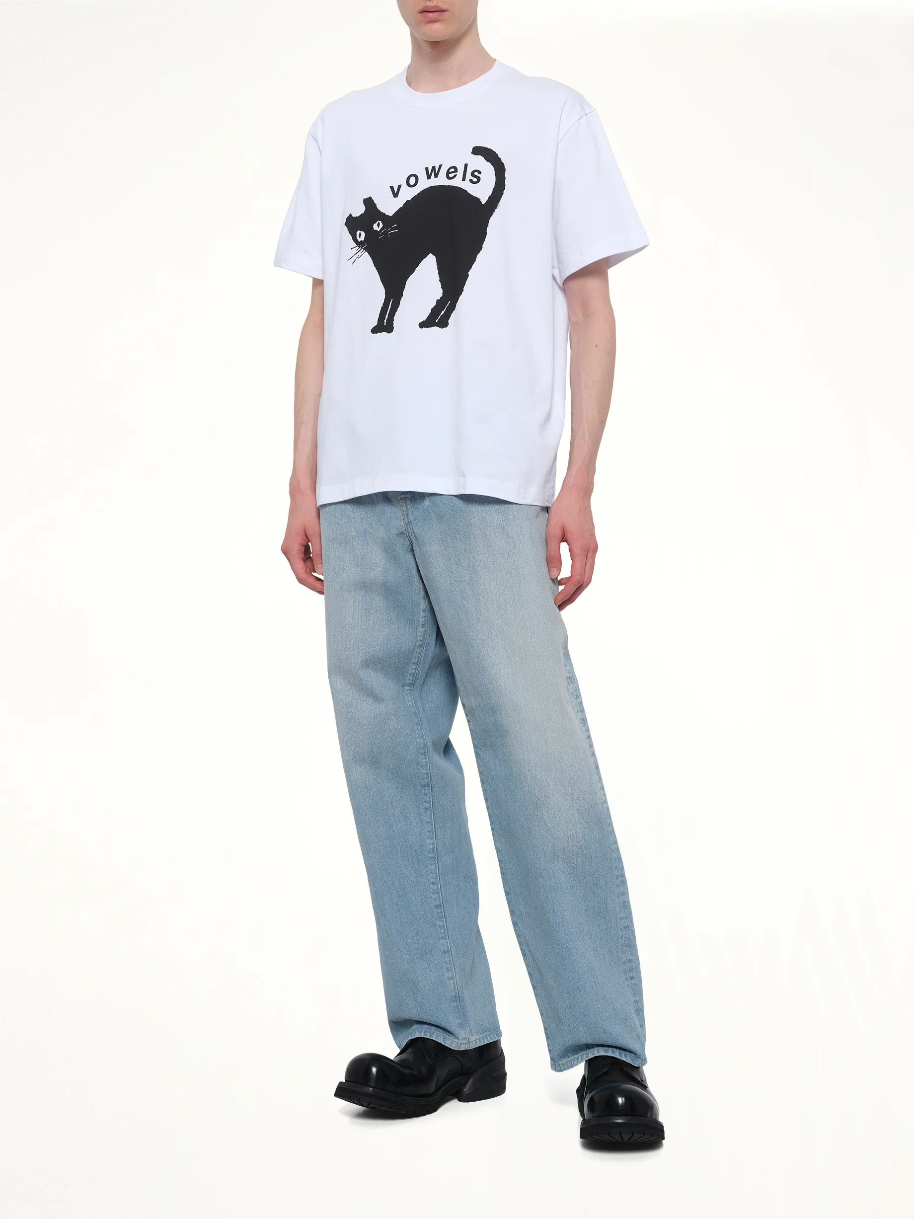 Kitty T-Shirt in White - Image 4