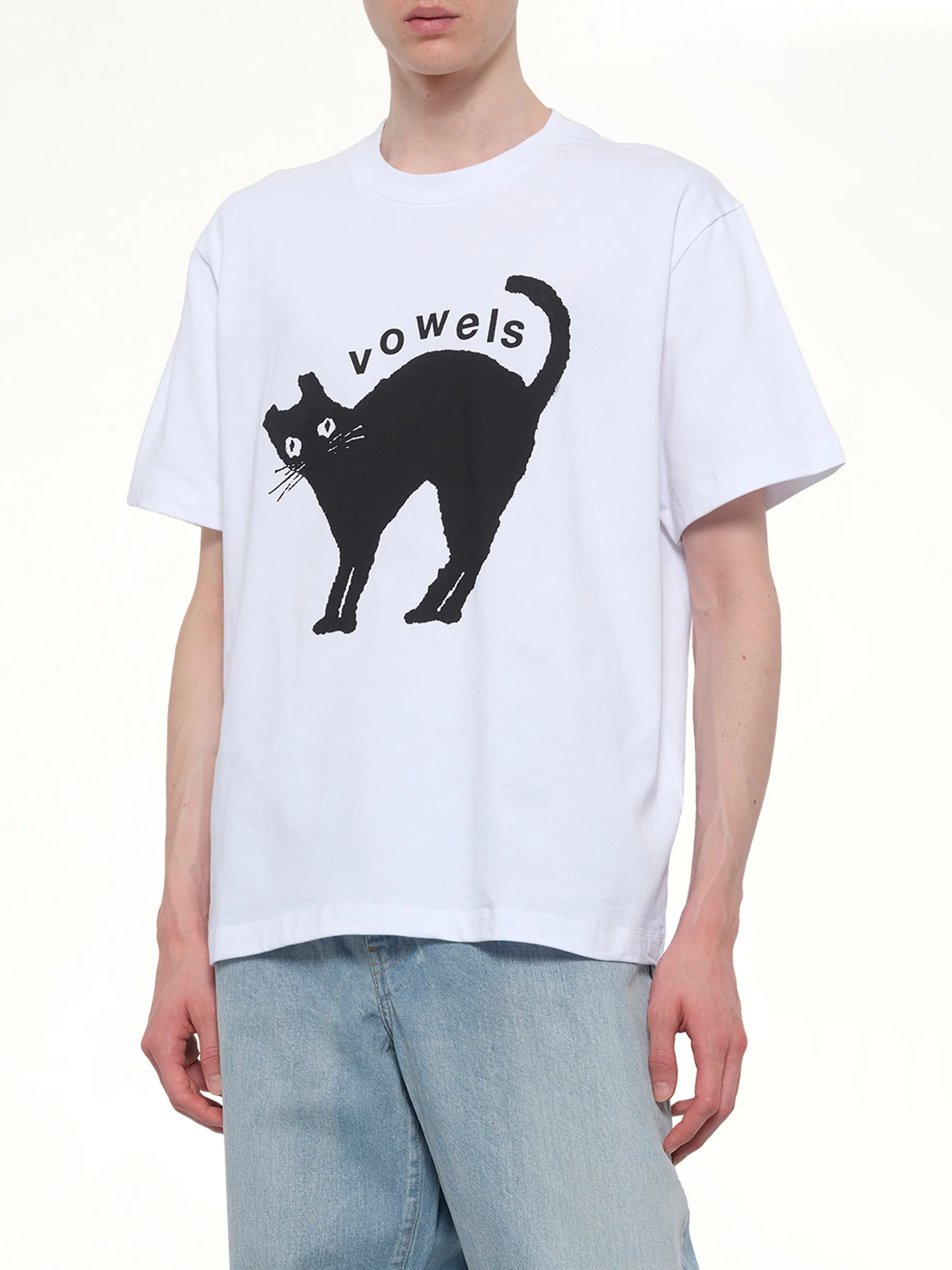 Kitty T-Shirt in White - Image 6