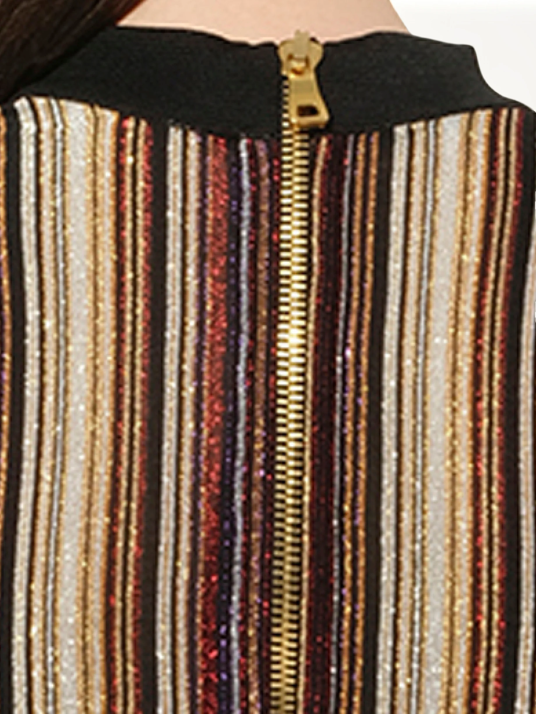 Knit Dress in Red - Image 3