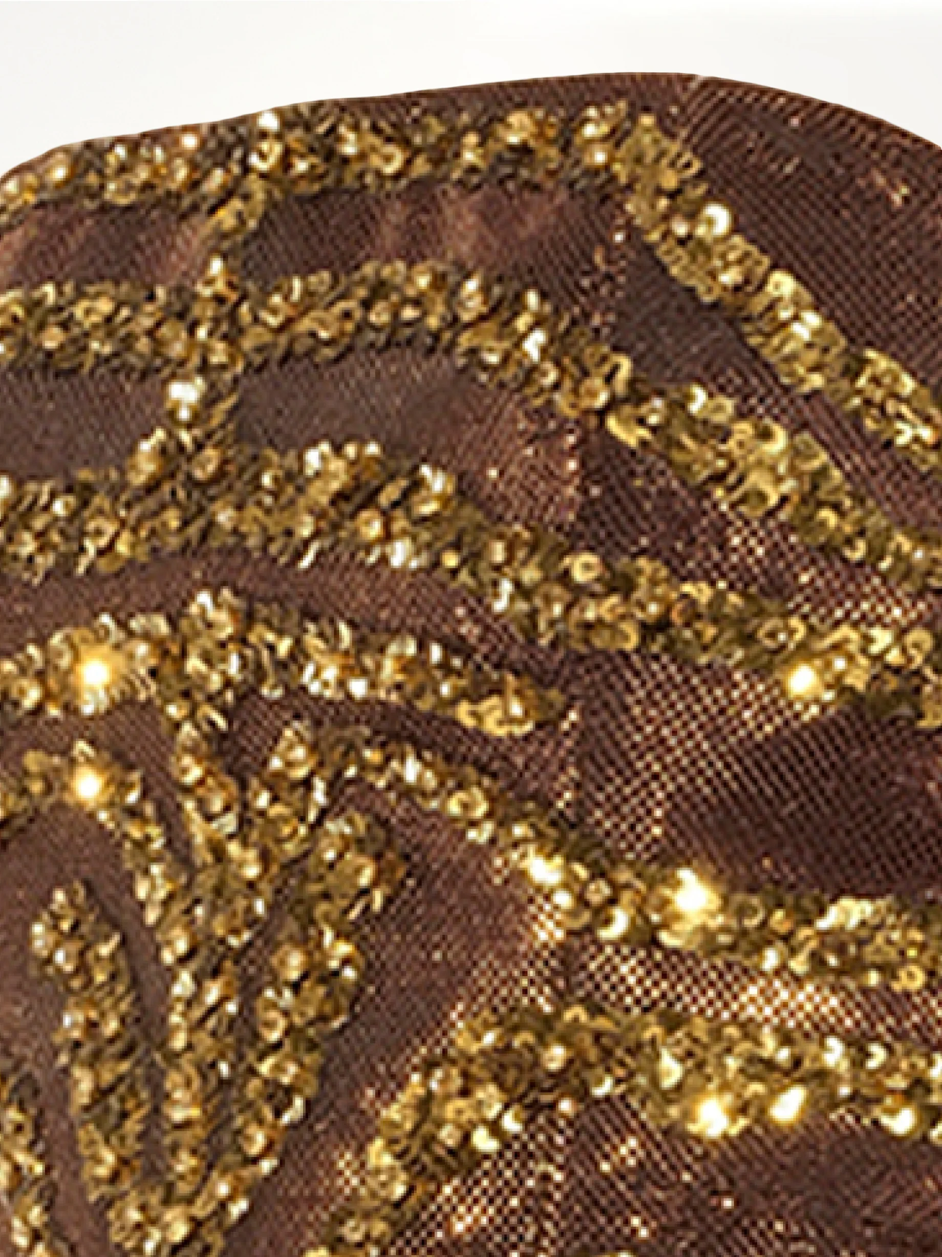 Knit Dress in Copper - Image 2