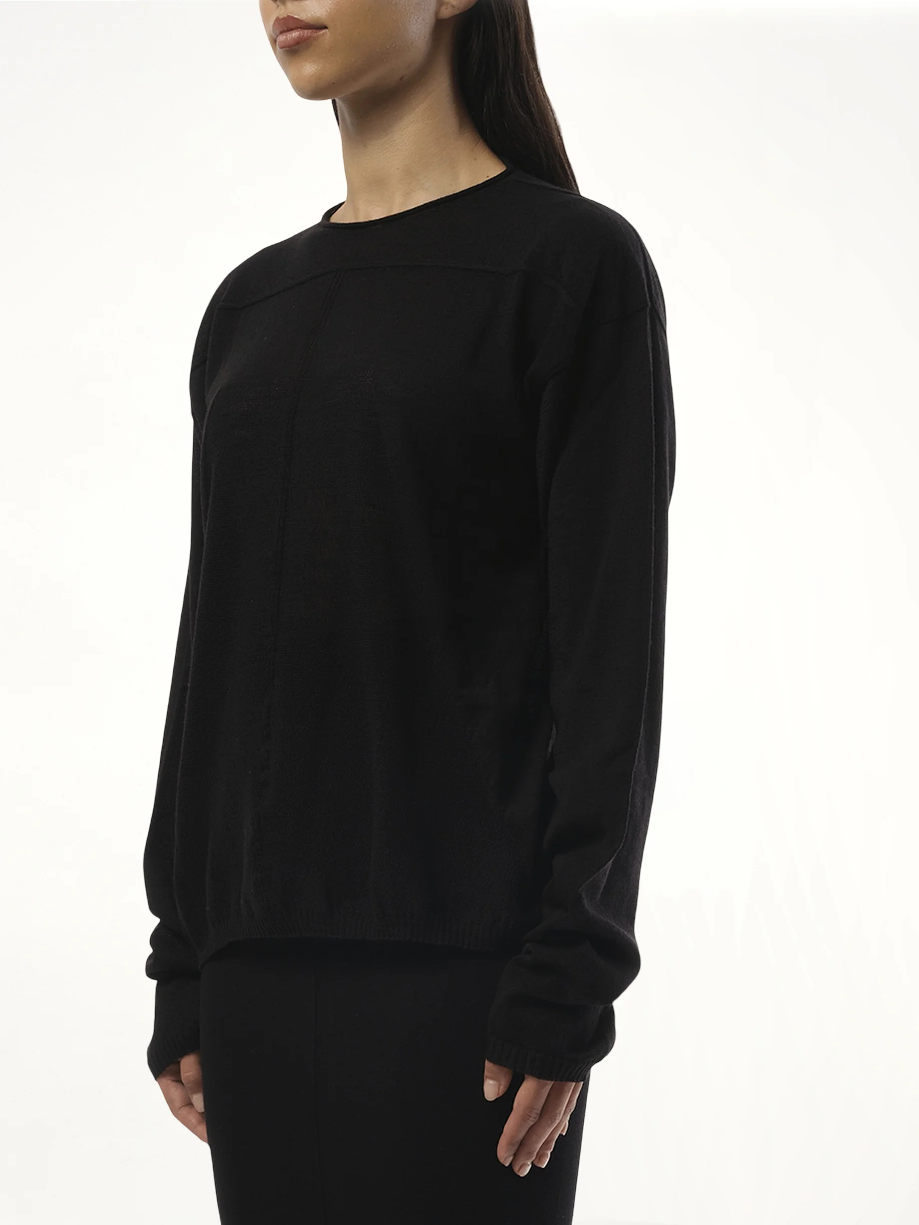 Knit Pullover in Black - Image 5