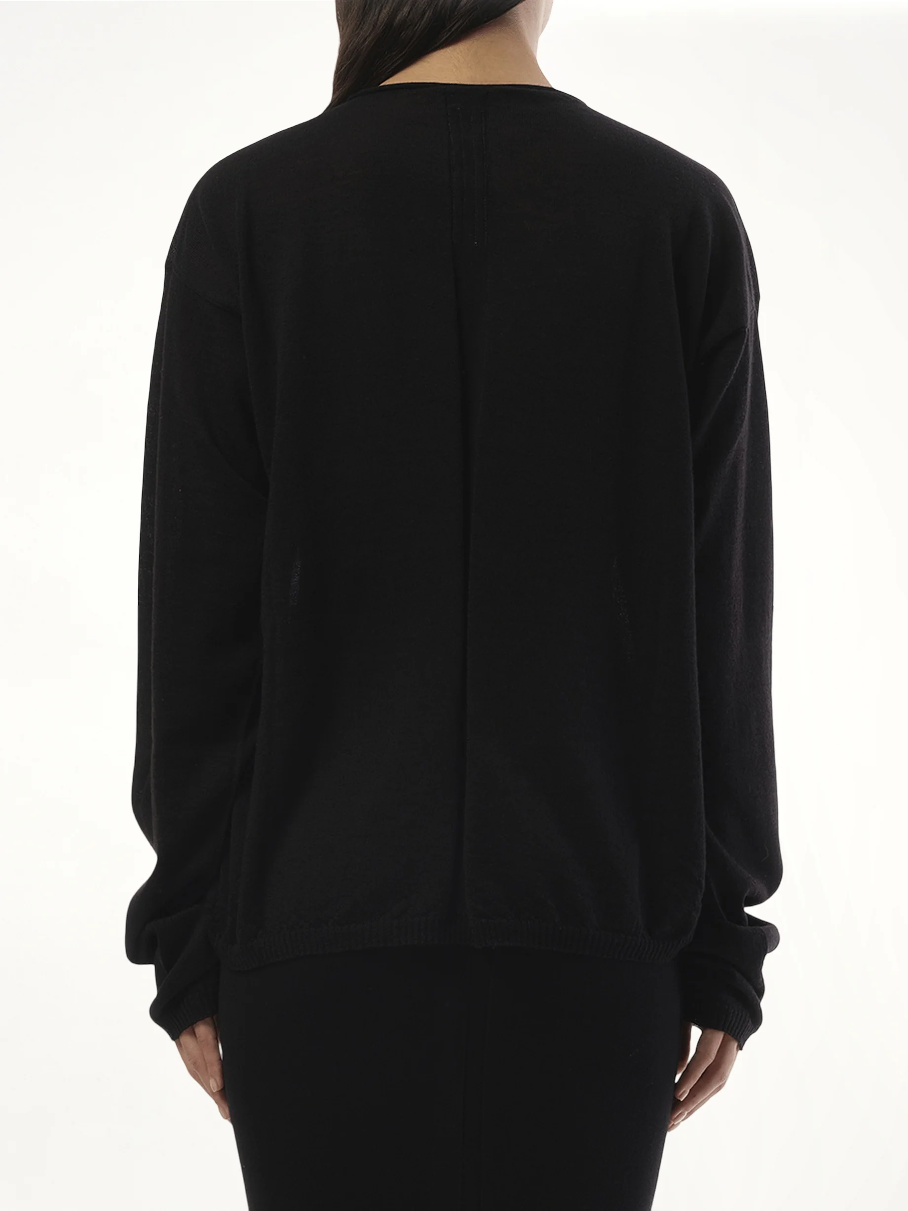 Knit Pullover in Black - Image 6