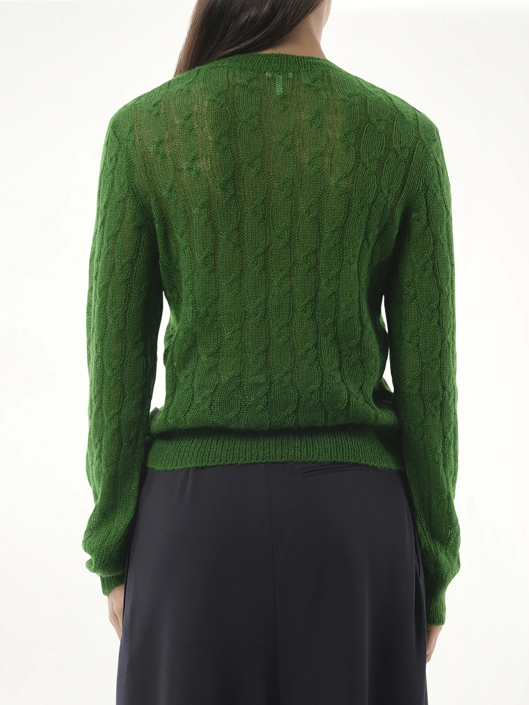 Knit Sweater in Green - Image 6