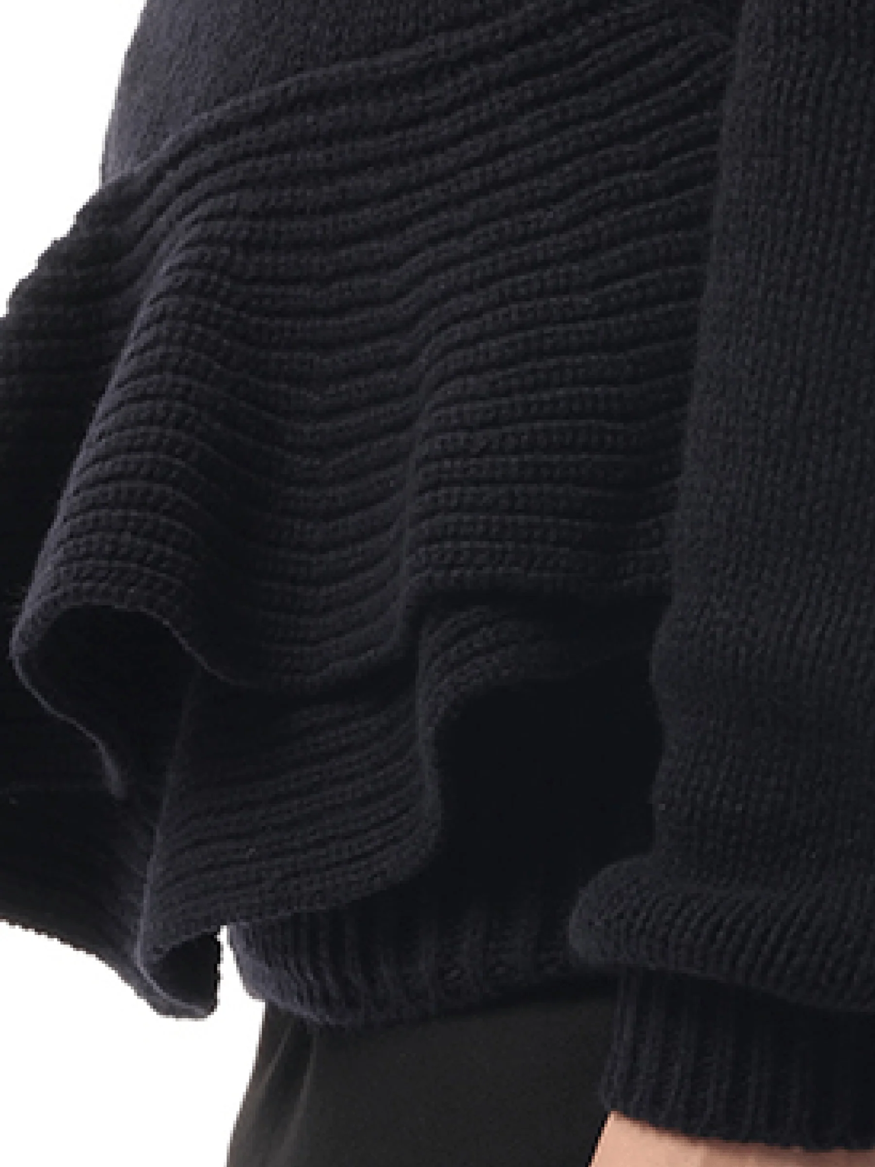 Knitted Jacket in Blue - Image 3