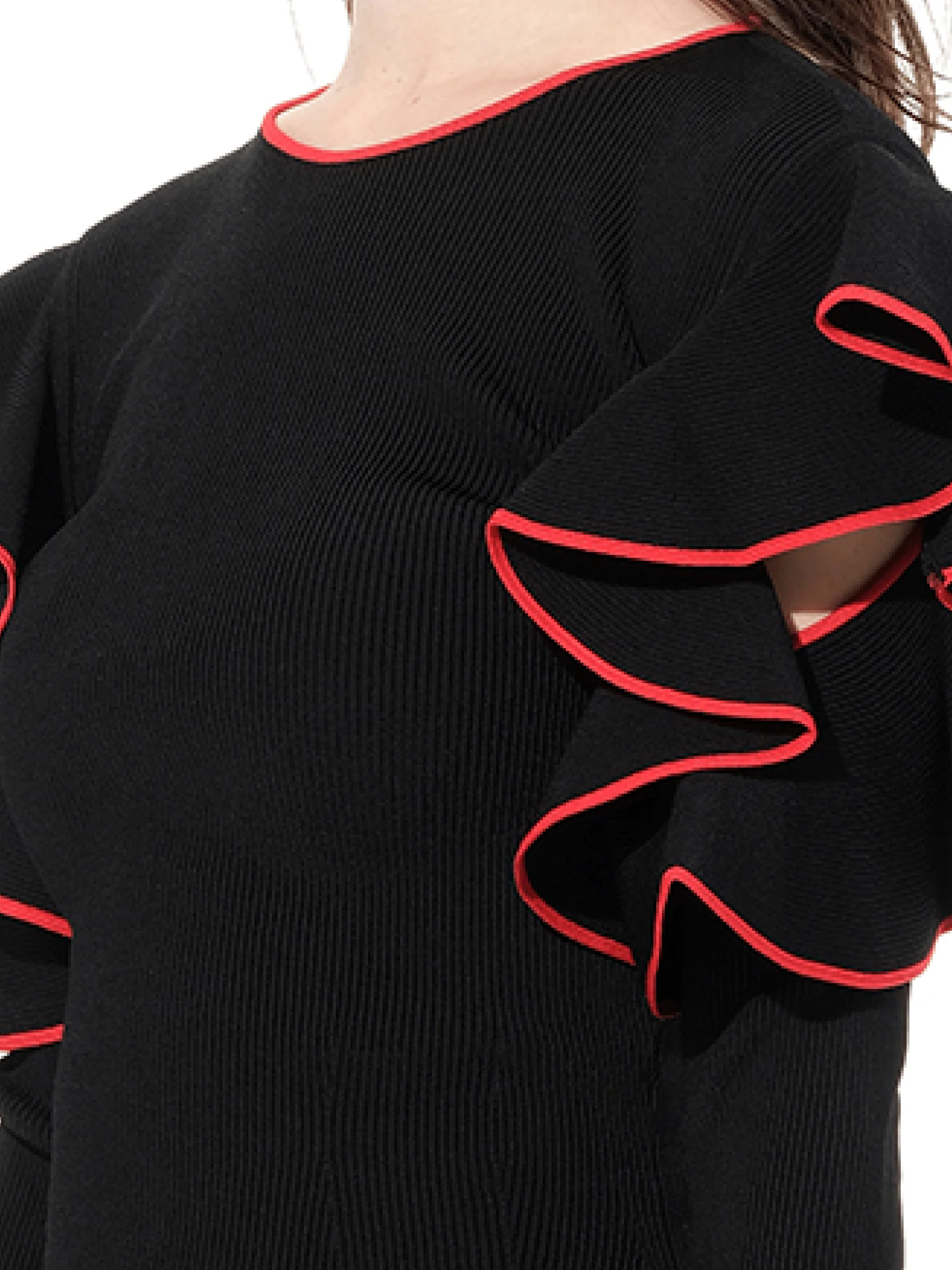 Longsleeve Knitwear in Black - Image 3