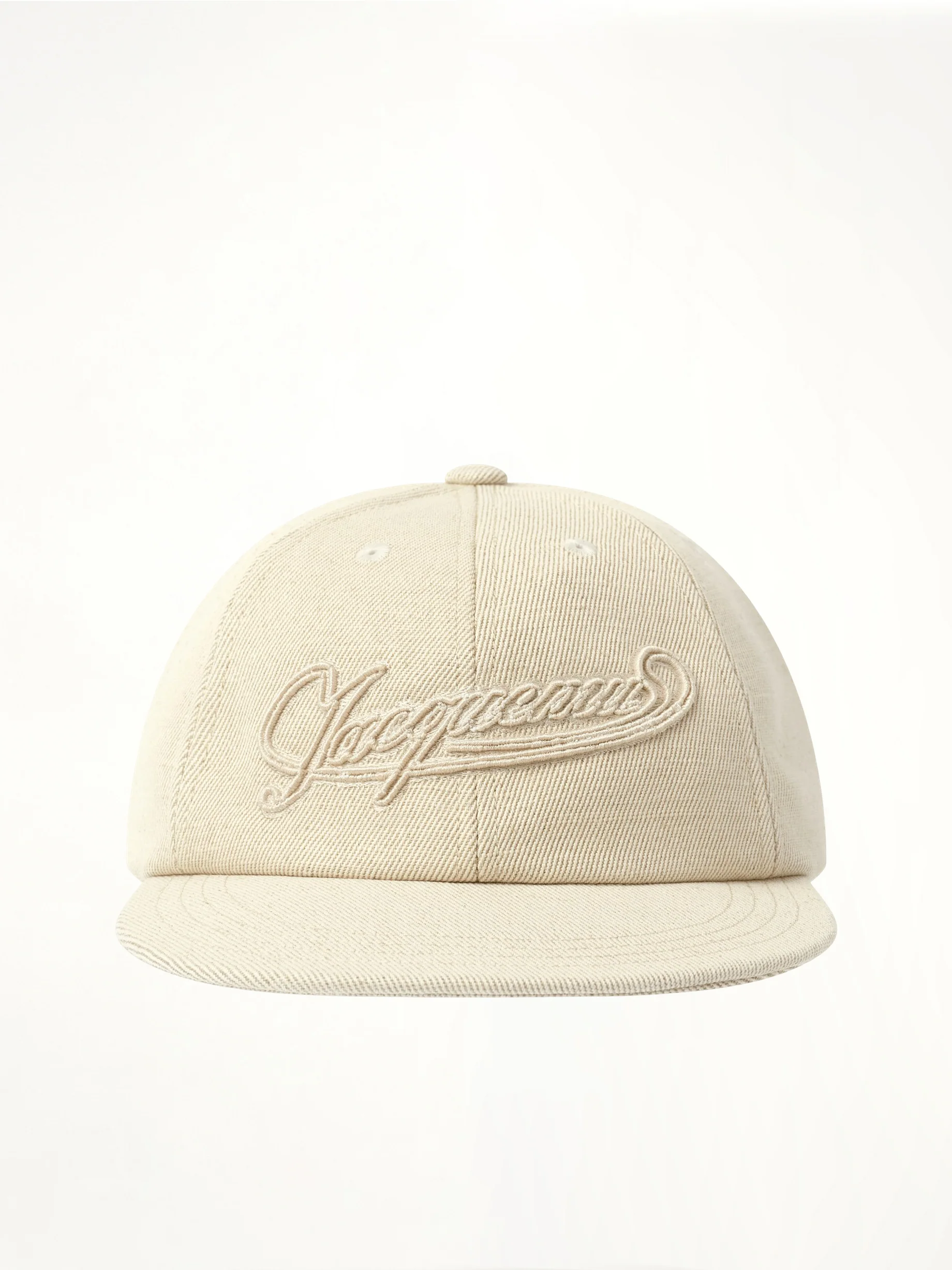 La Casquette Baseball Cap in Off White