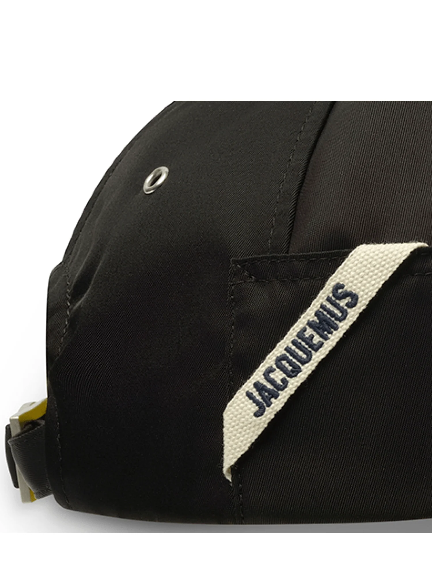 La Casquette Ovalie Cap in Black - Image 3
