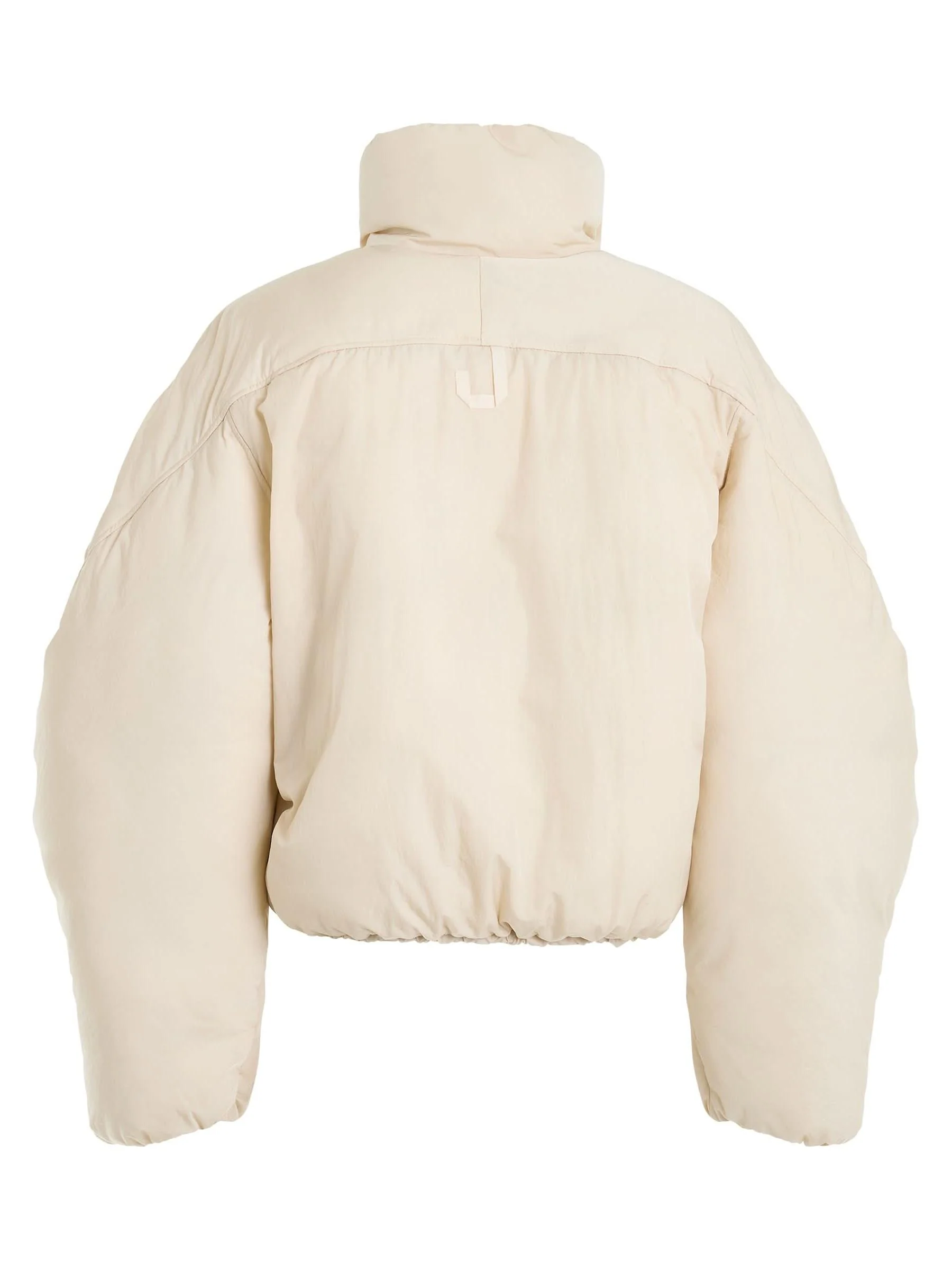 La Doudoune Courte Caraco Jacket in Off White - Image 4