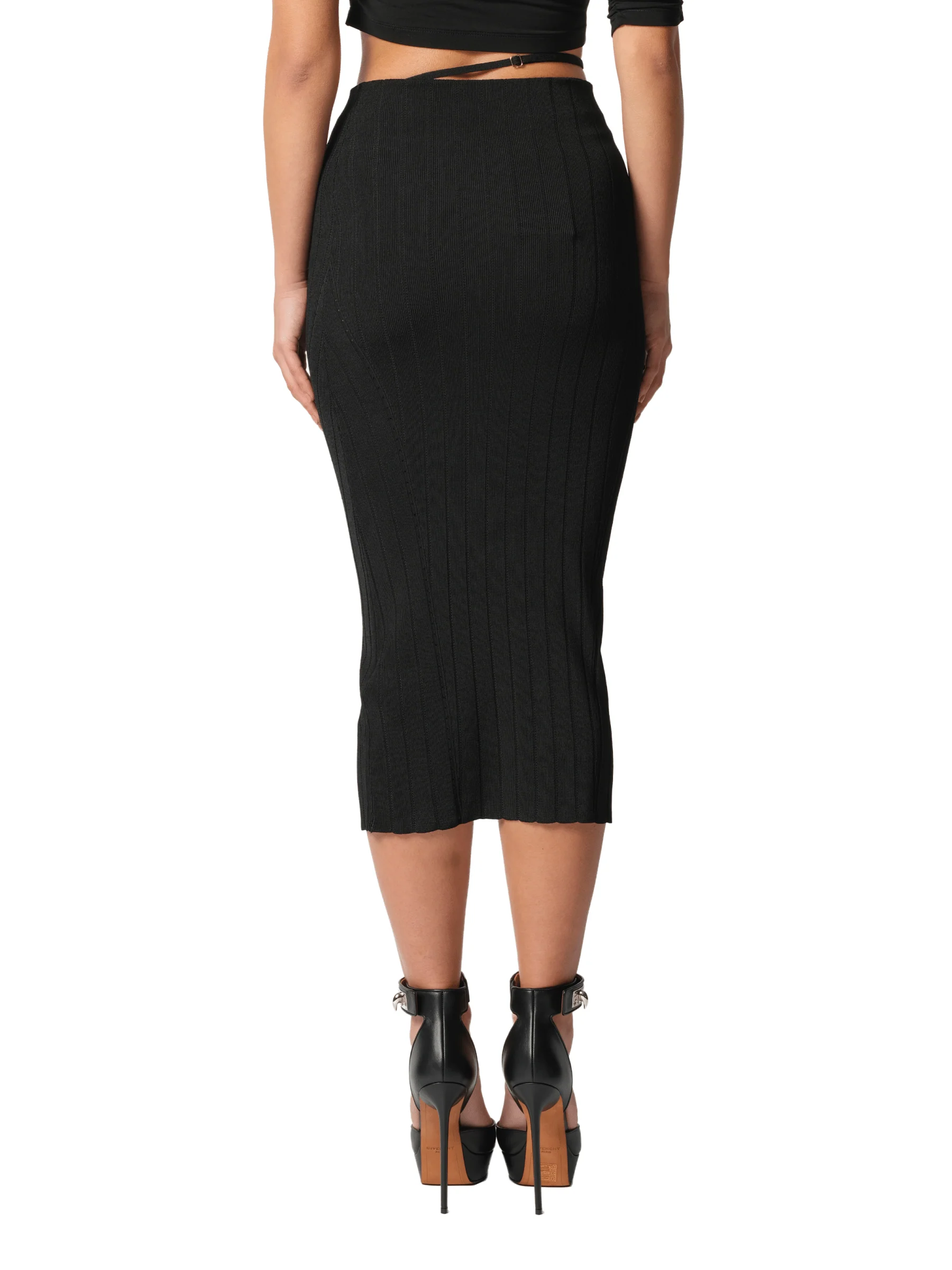 La Jupe Pralu in Black - Image 6