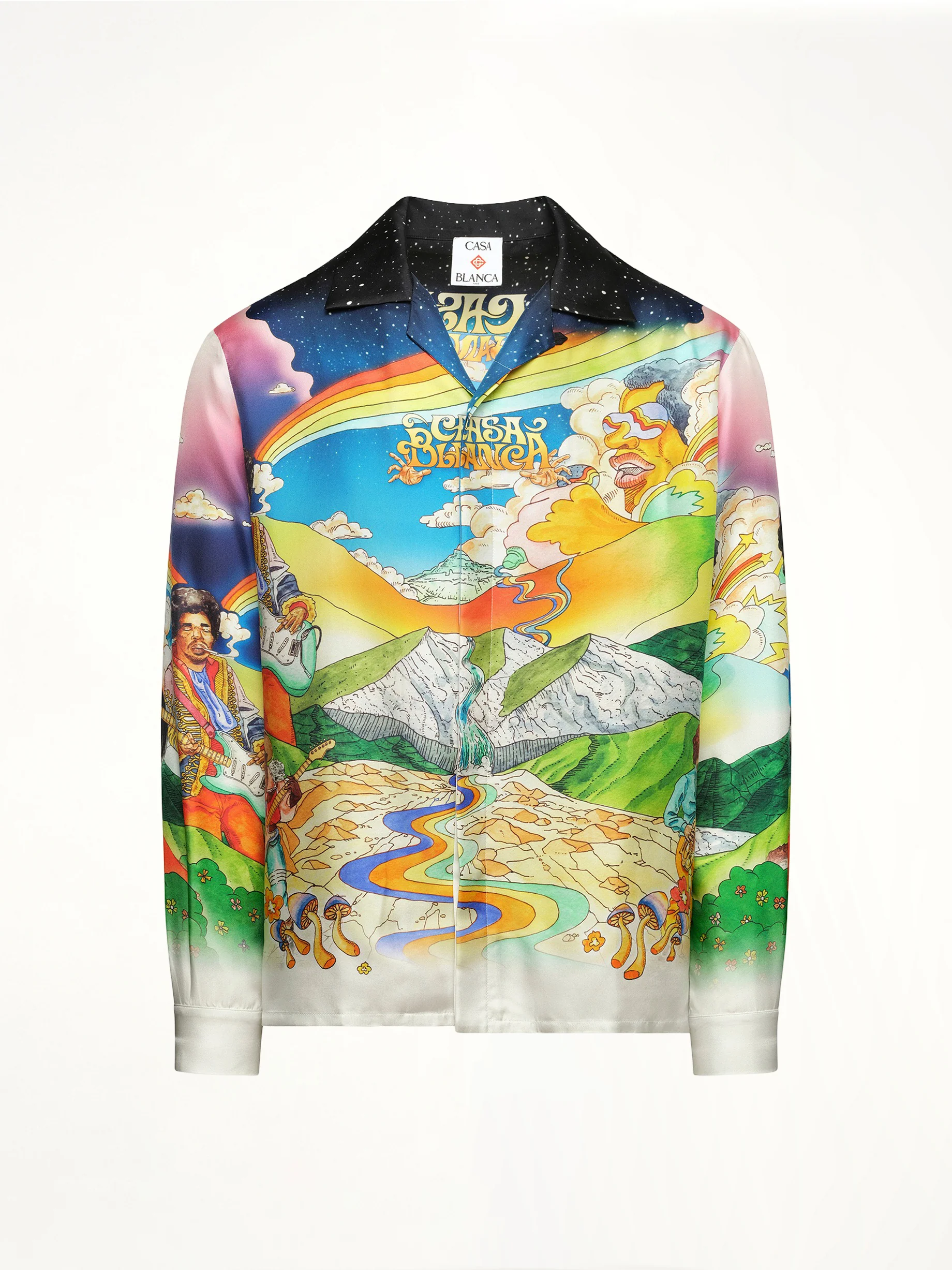 La Musique Cuban Collar Shirt in Multicolour - Image 2