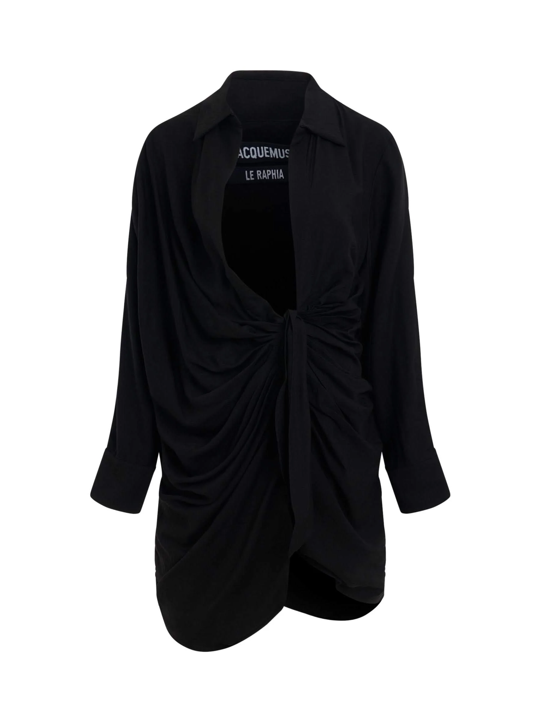 Bahia Sash Dress in Black
