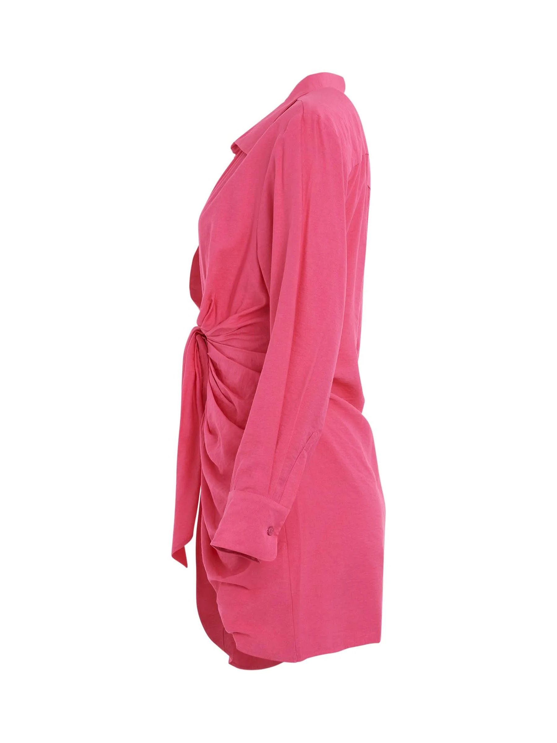 Bahia Sash Dress in Pink - Image 3