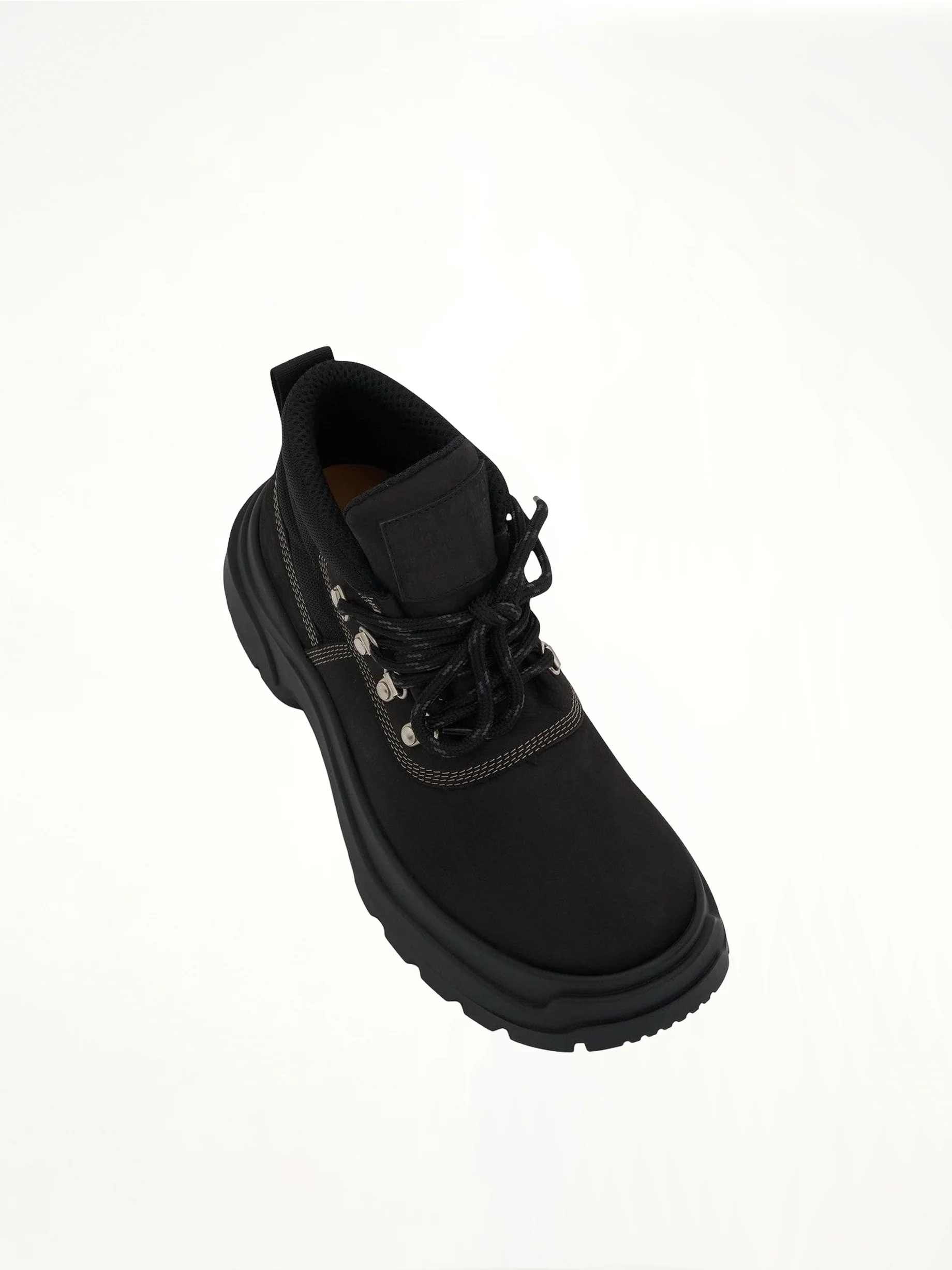 Chunky Ankle Boots in Black - Image 3