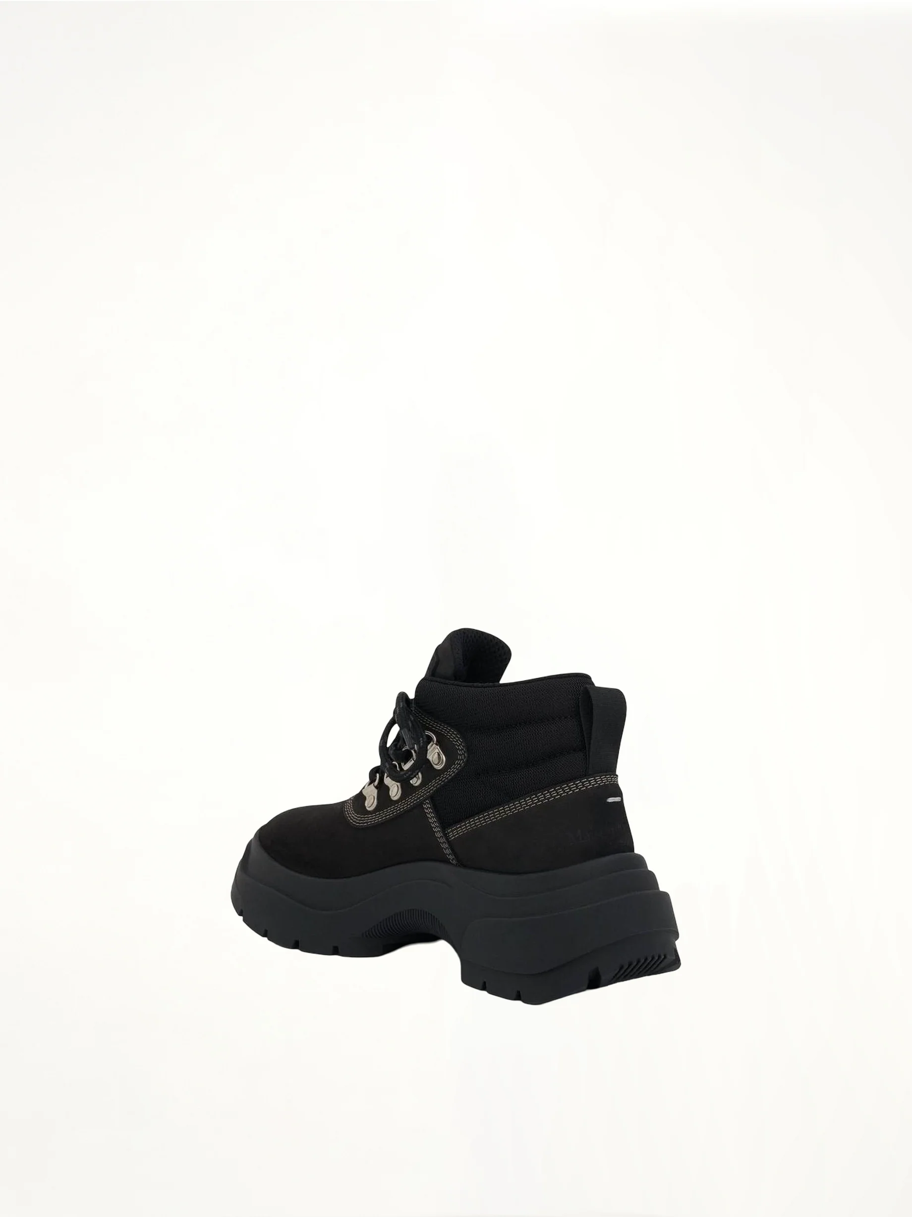 Chunky Ankle Boots in Black - Image 4
