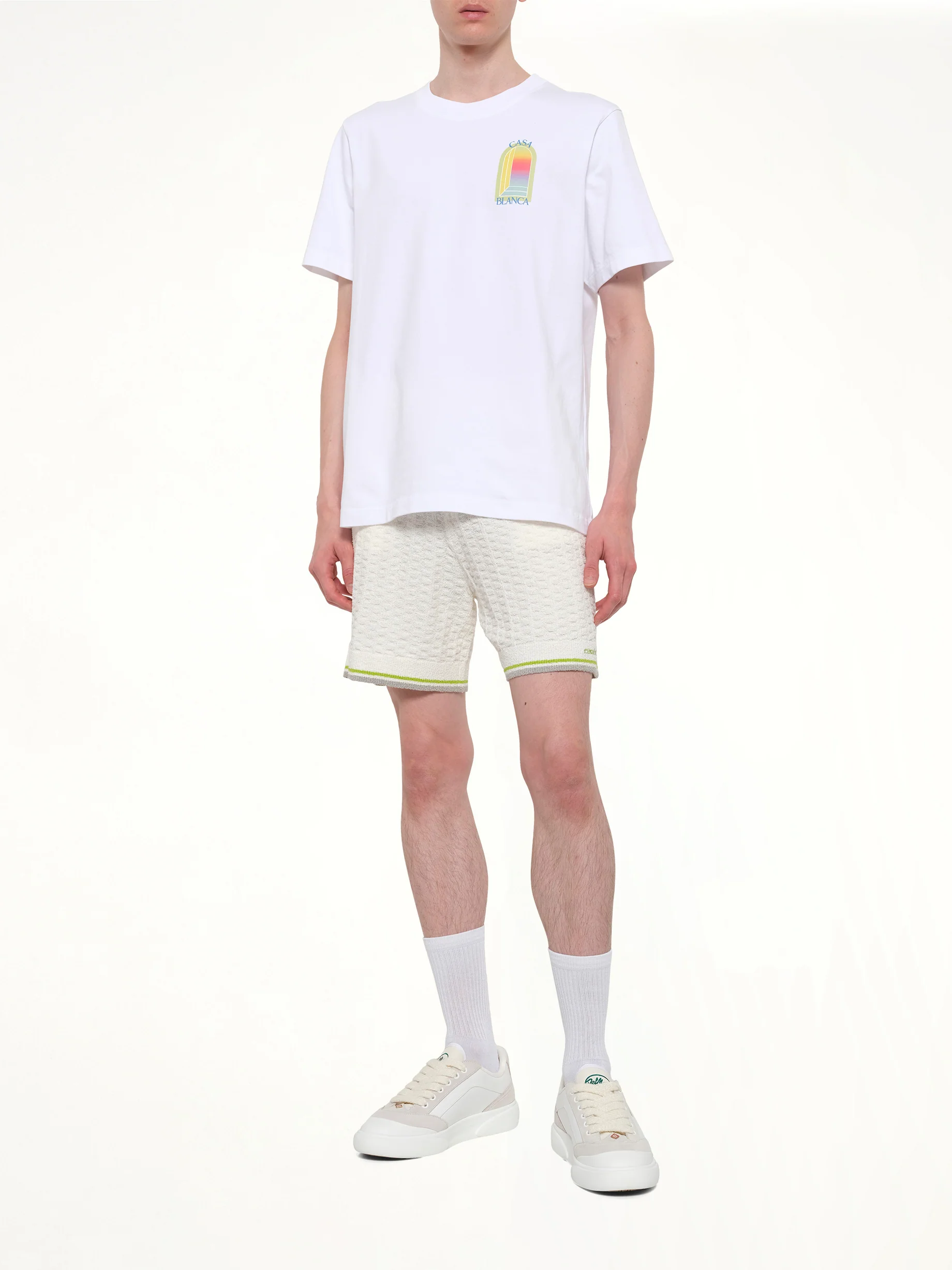 L'Arche Classic T-Shirt in White - Image 4
