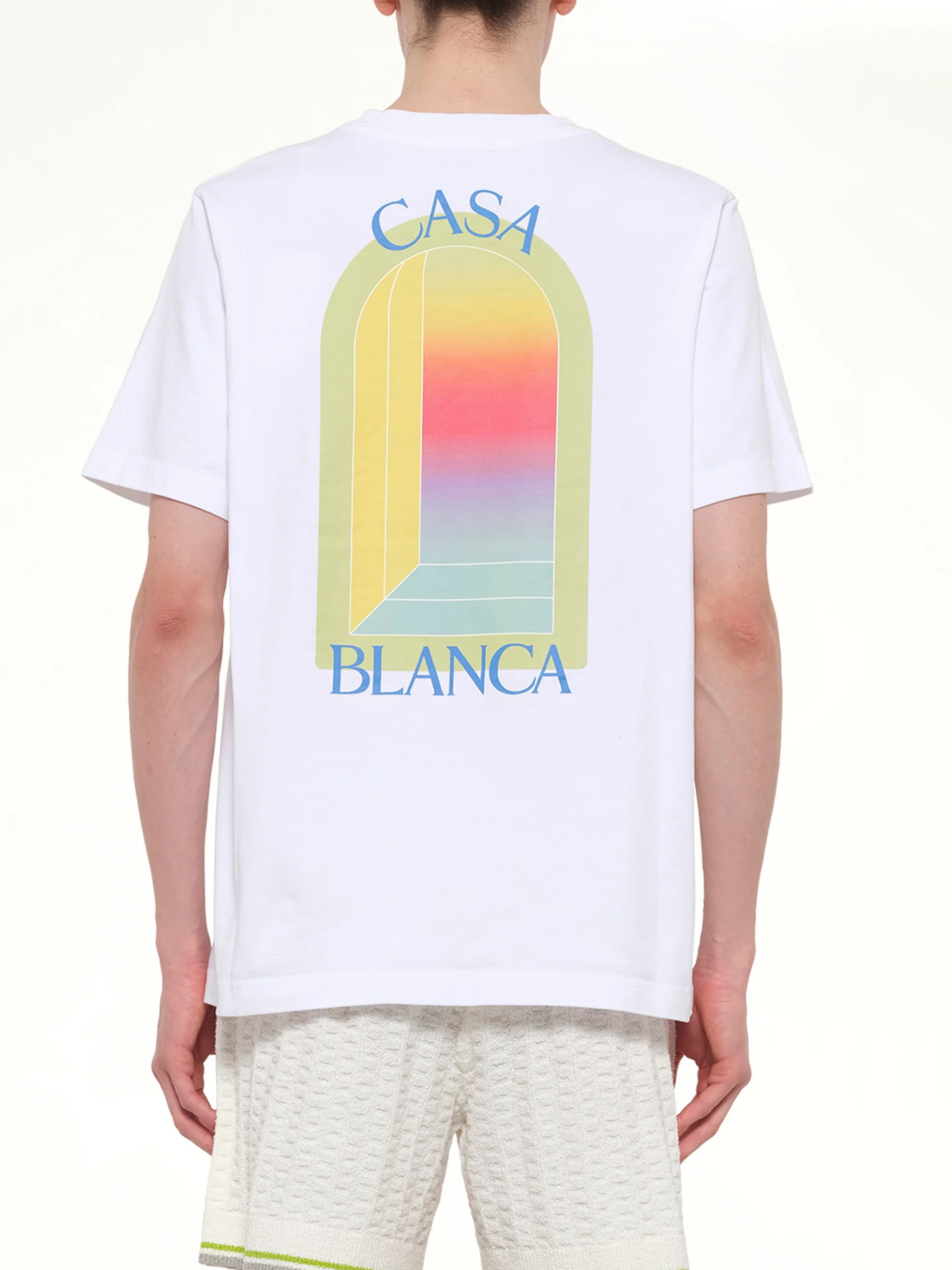 L'Arche Classic T-Shirt in White - Image 5