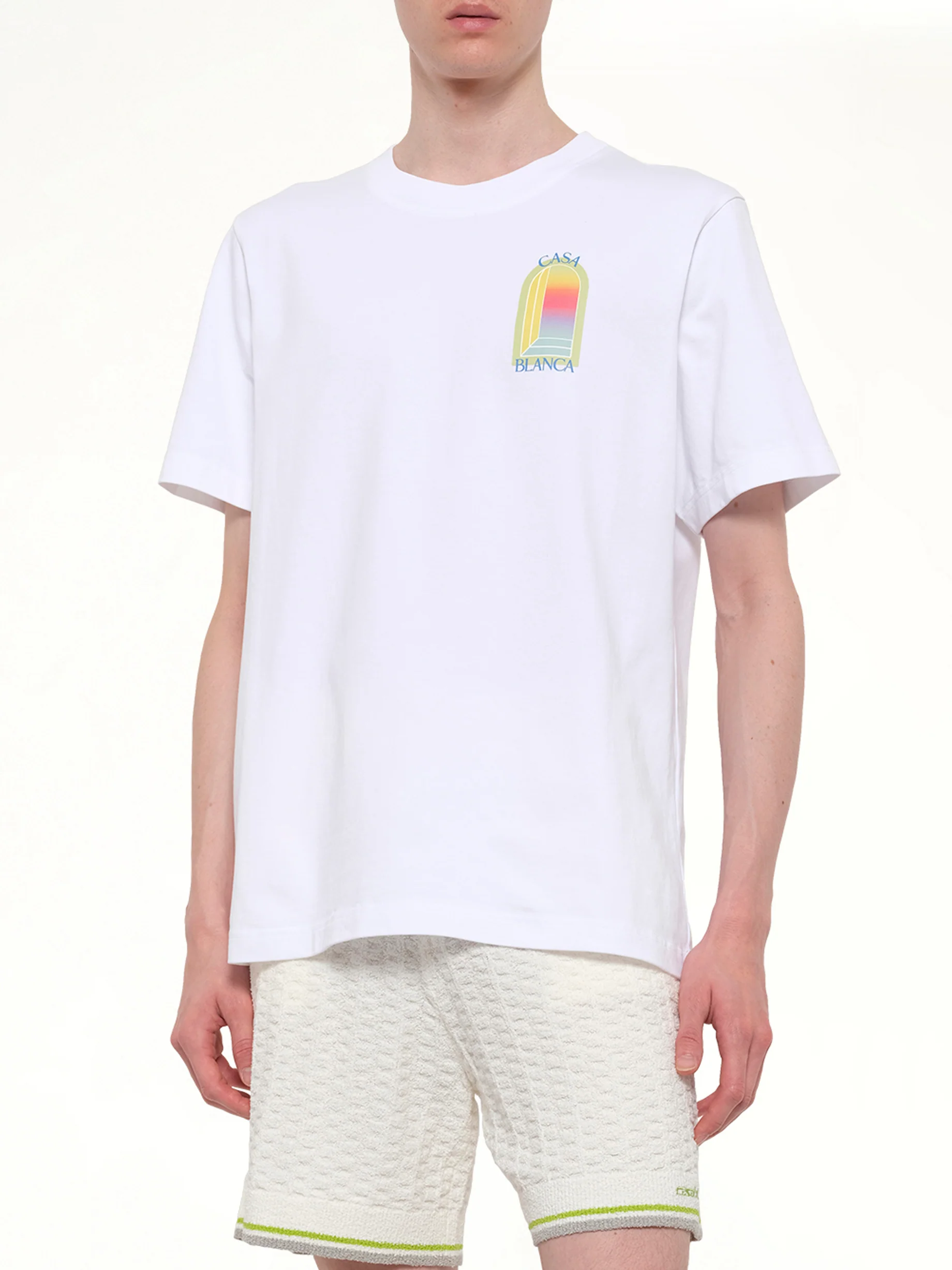 L'Arche Classic T-Shirt in White - Image 6