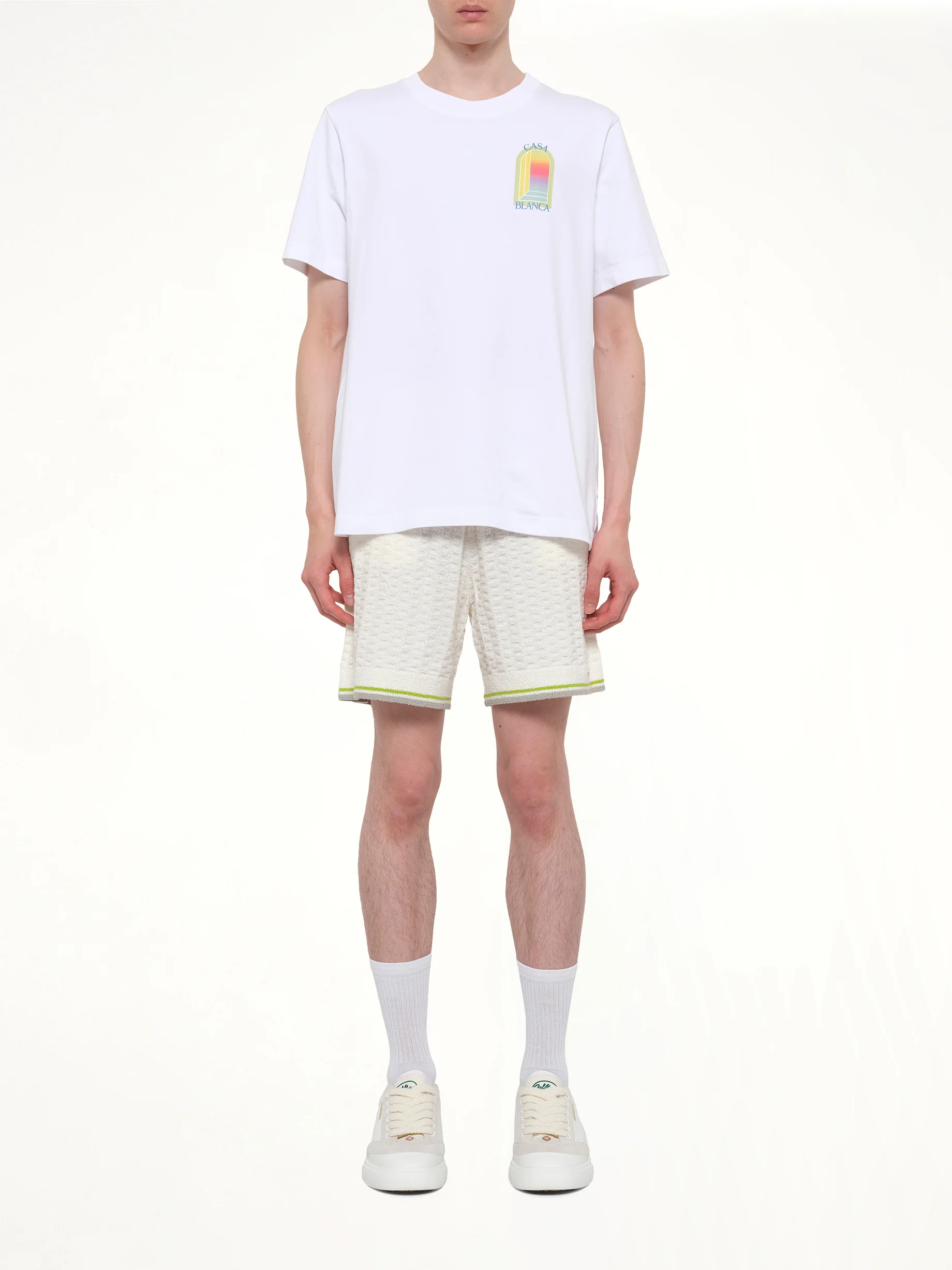L'Arche Classic T-Shirt in White - Image 7
