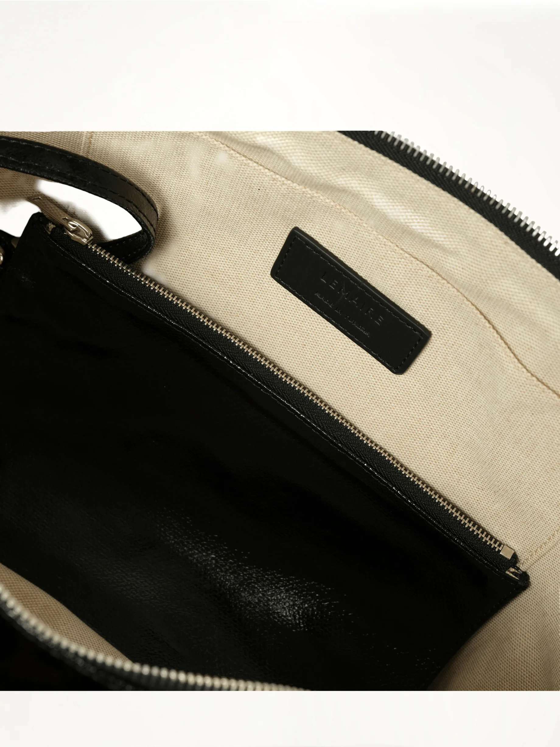 Large Croissant Bag in Black - Image 3