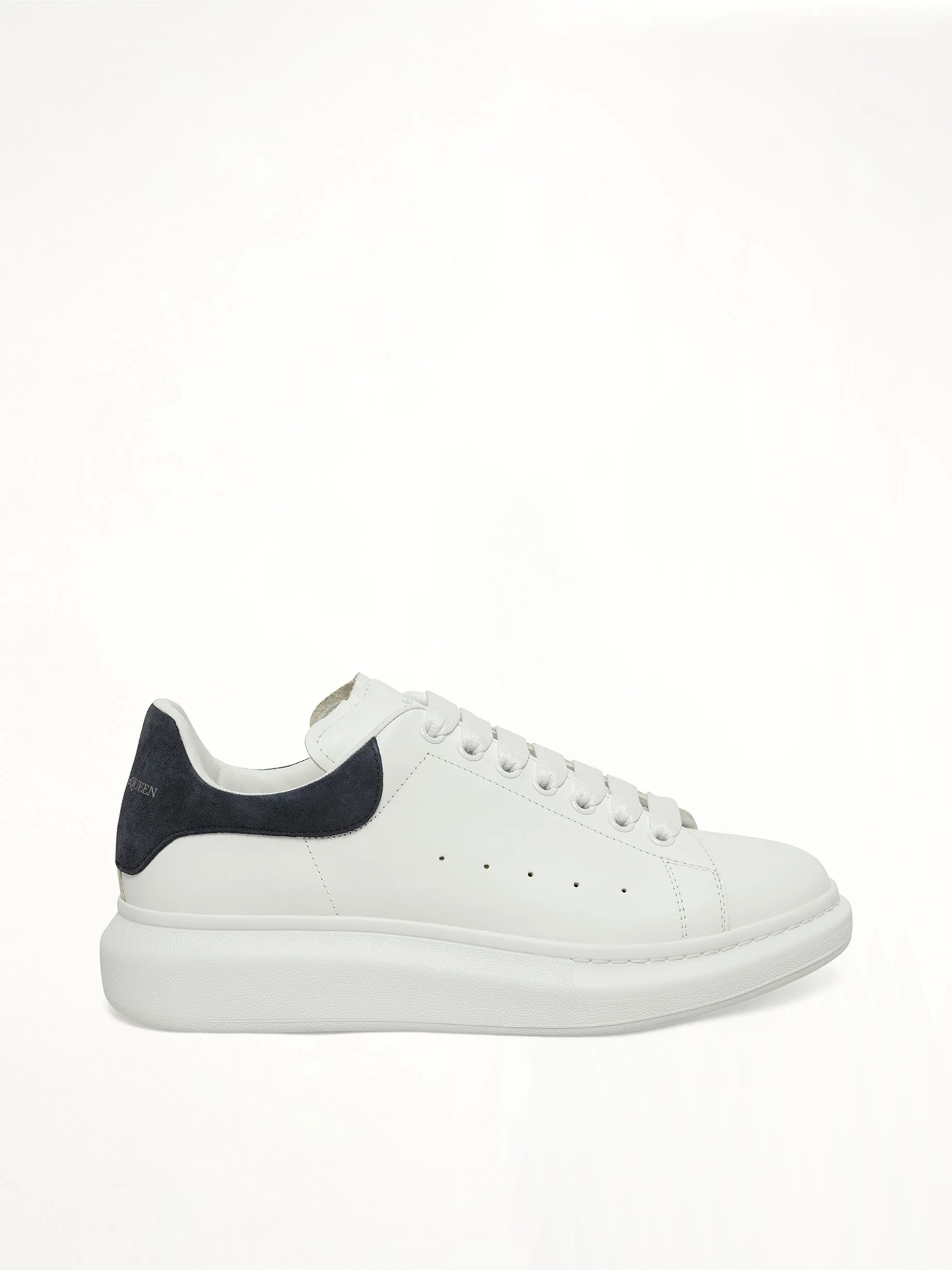 Larry Oversized Sneaker in White/Blue Grey