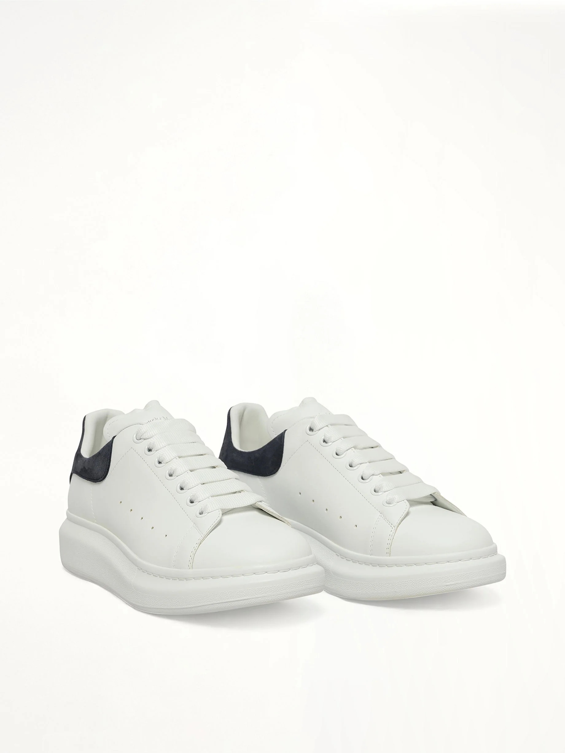 Larry Oversized Sneaker in White/Blue Grey - Image 2