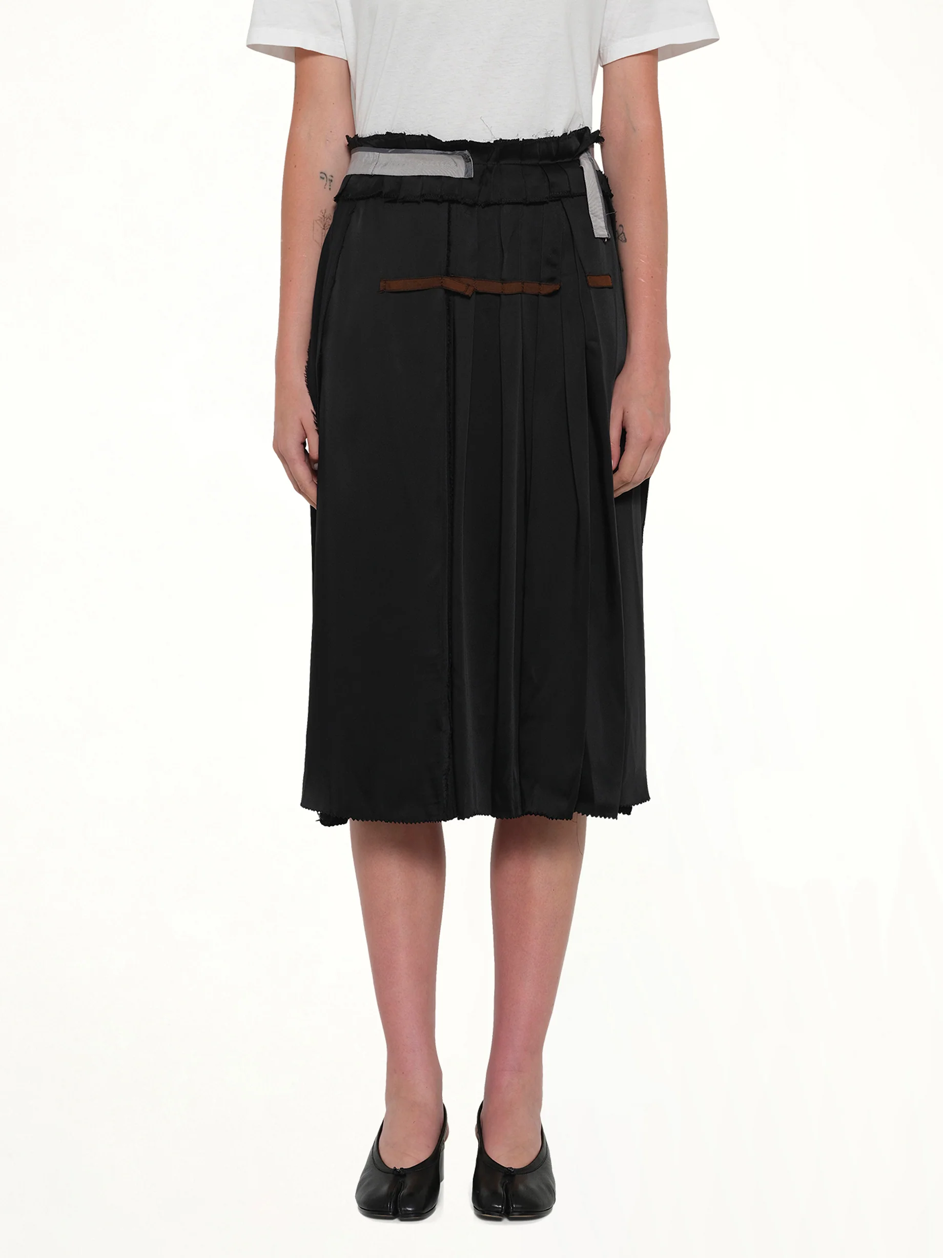 Layered Skirt in Black