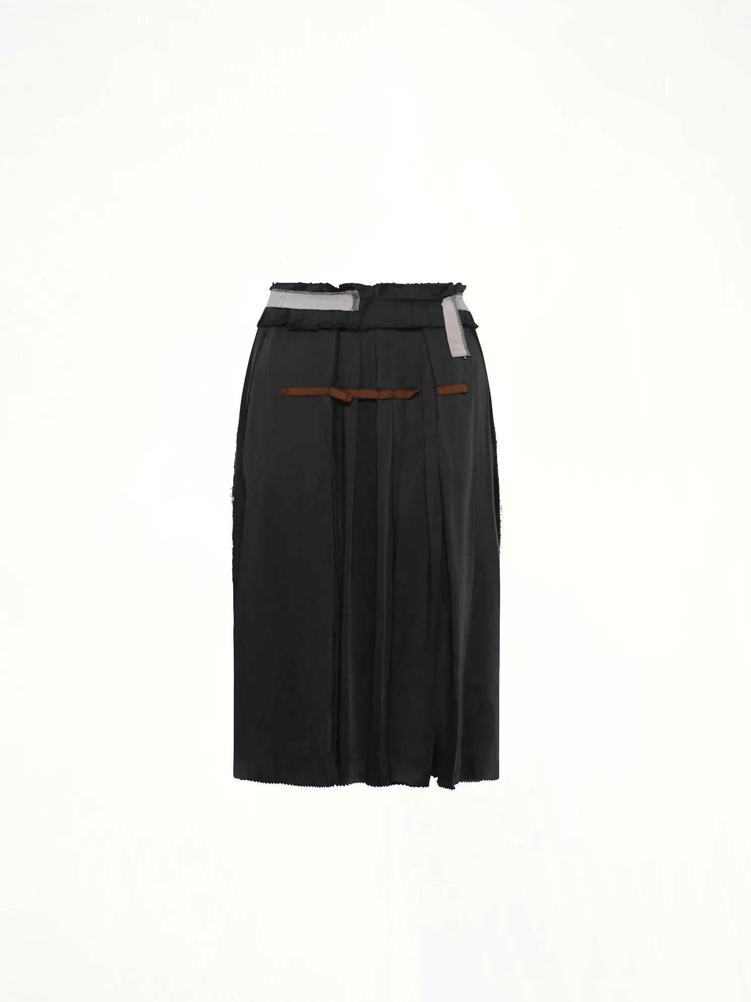 Layered Skirt in Black - Image 2