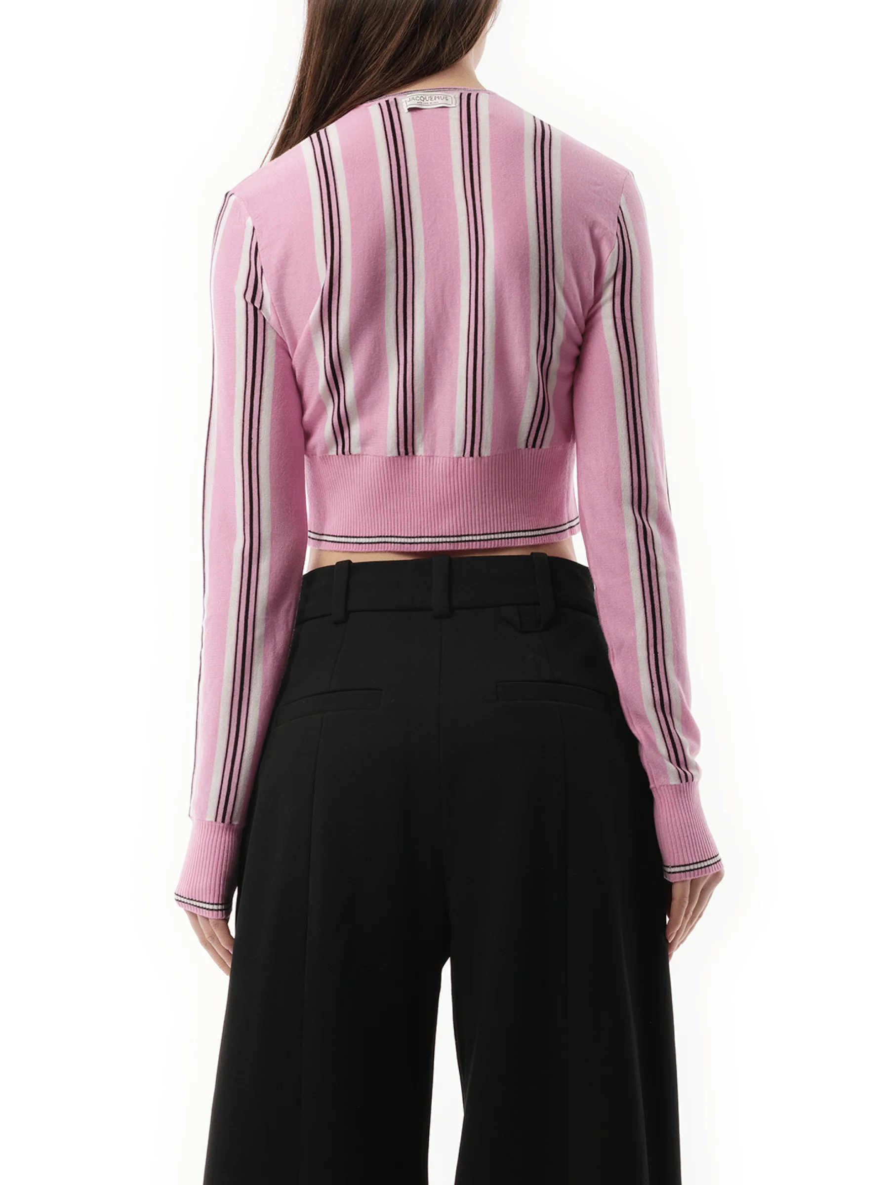 Le Cardigan Spiaggia in Pink/Multicolour - Image 6