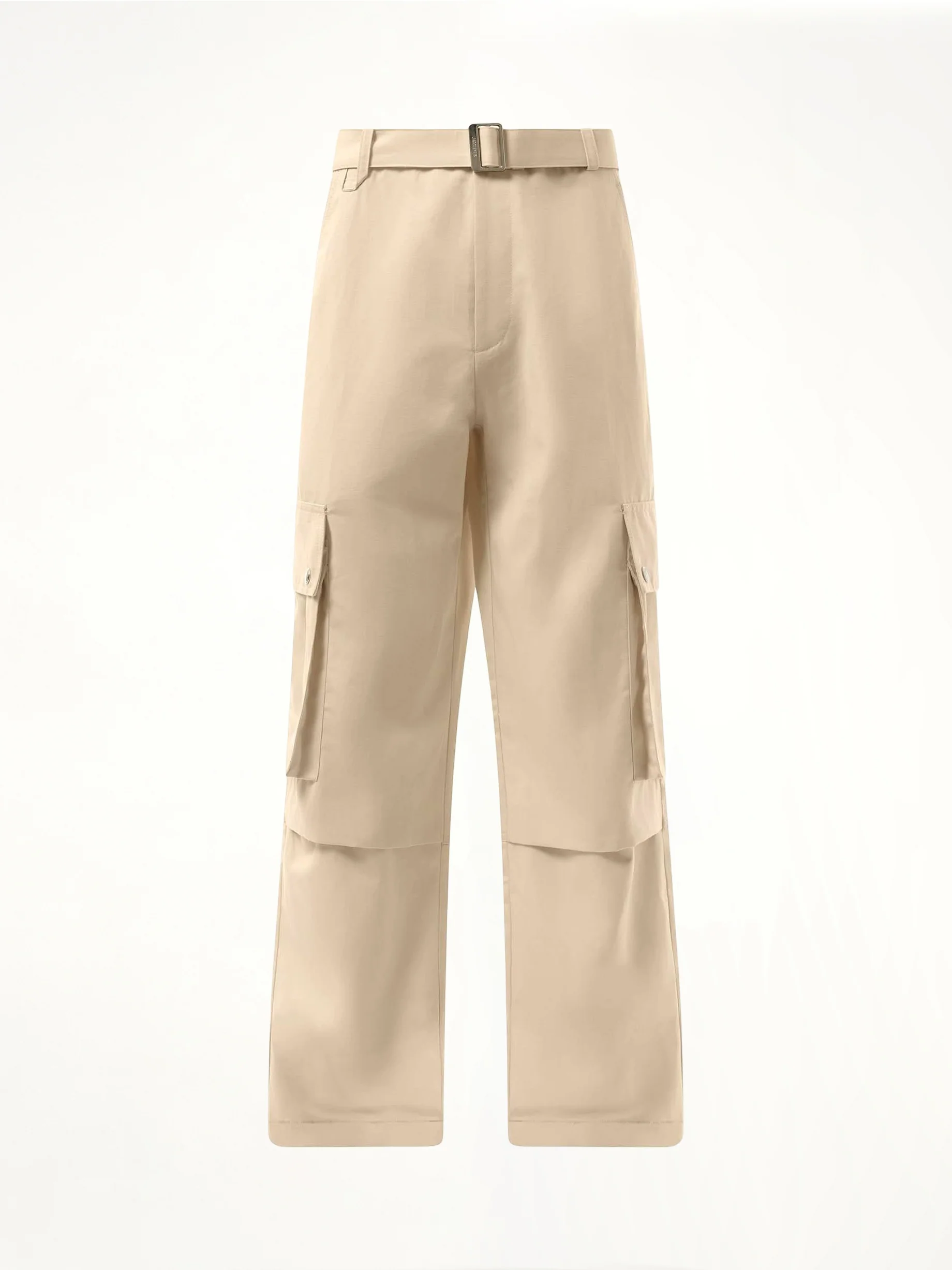 Le Cargo Pants in Beige - Image 2
