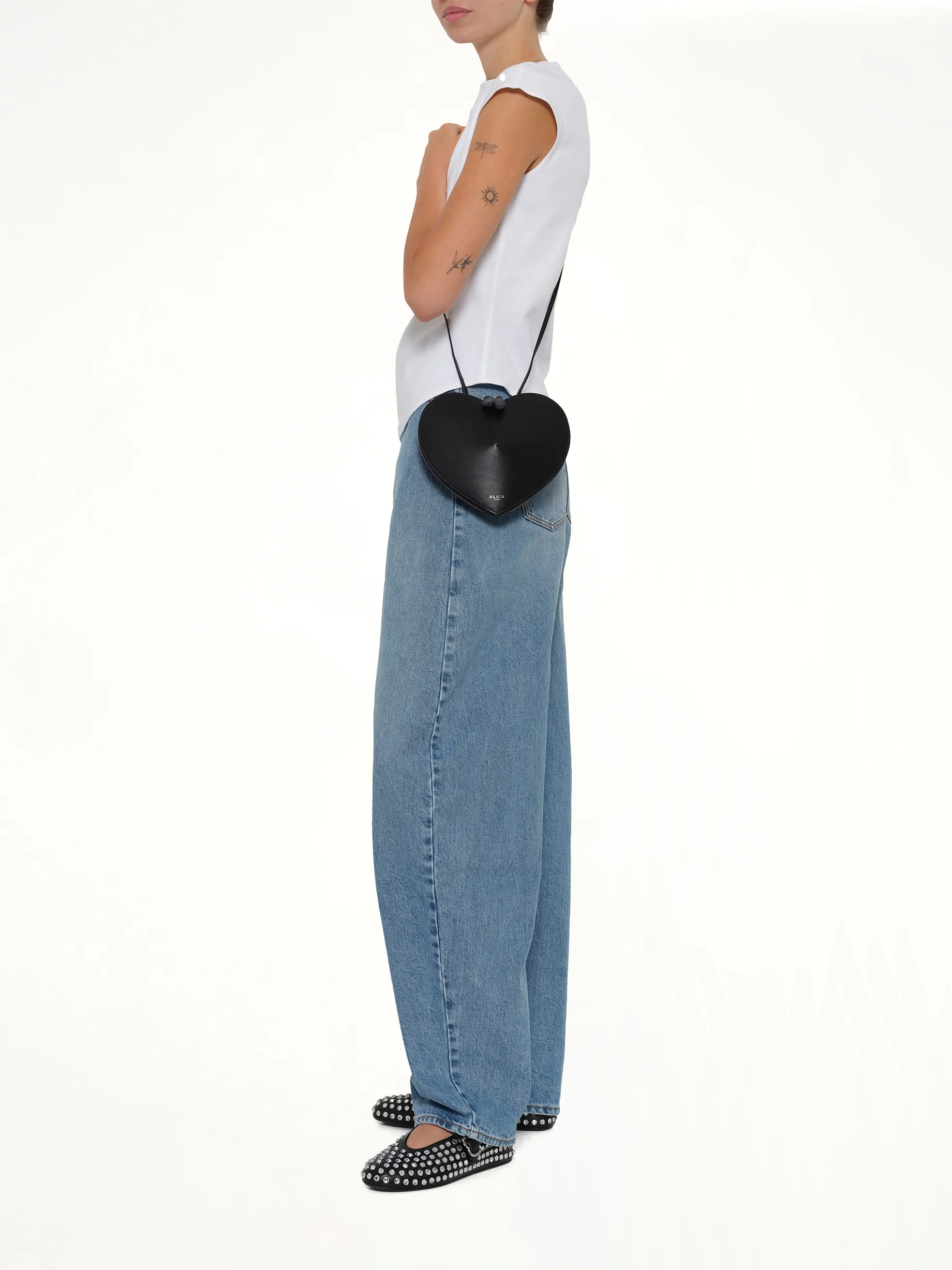 Le Coeur Bag in Black - Image 4