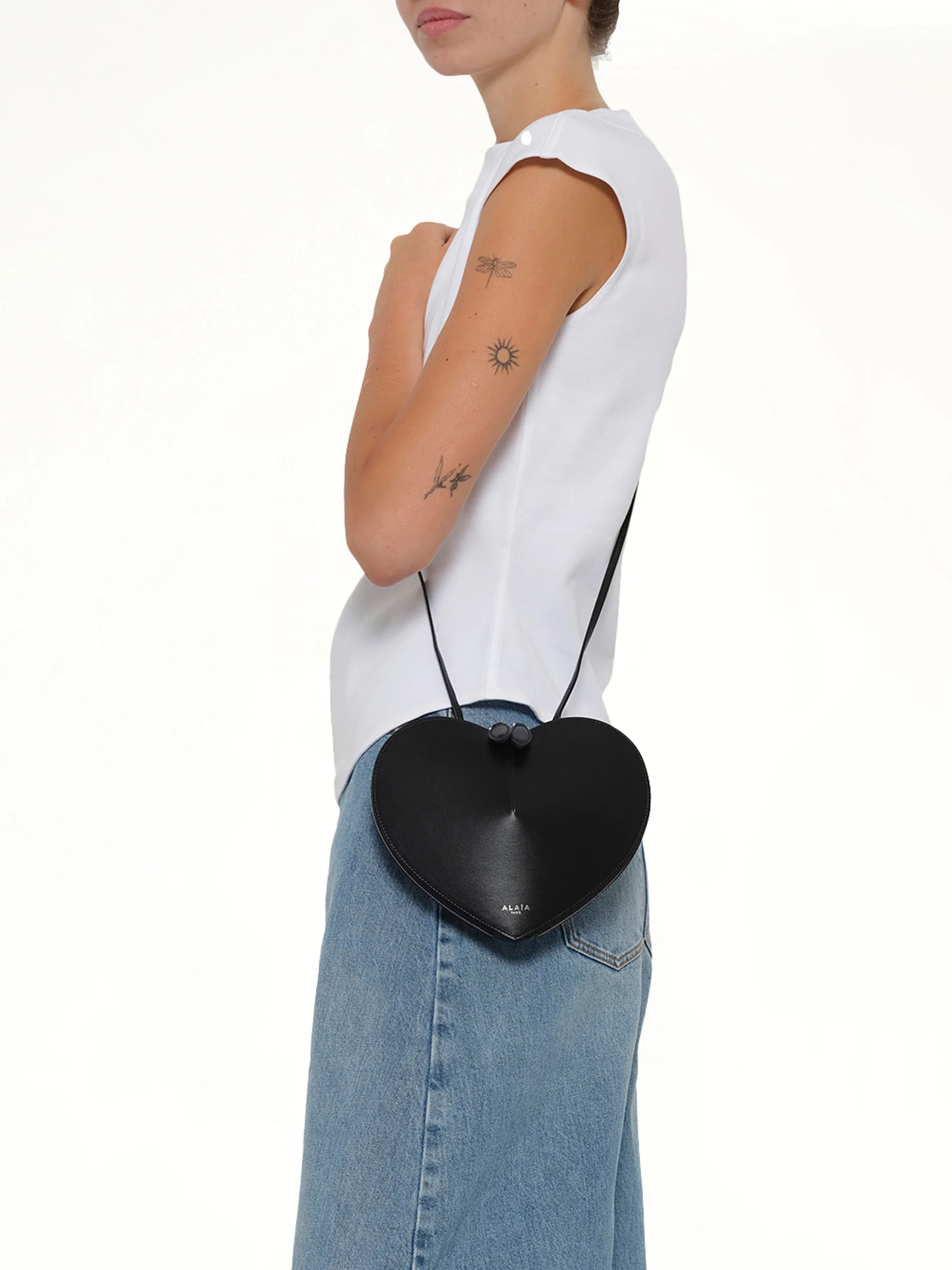 Le Coeur Bag in Black - Image 6