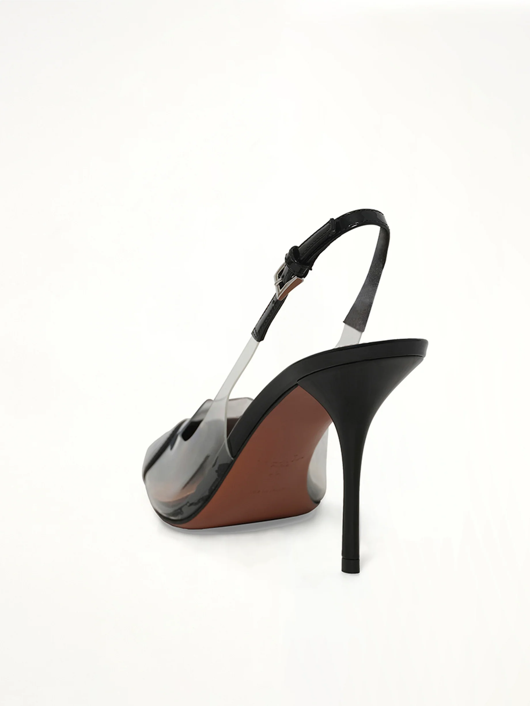 Le Coeur Slingbacks H90 in Black - Image 3