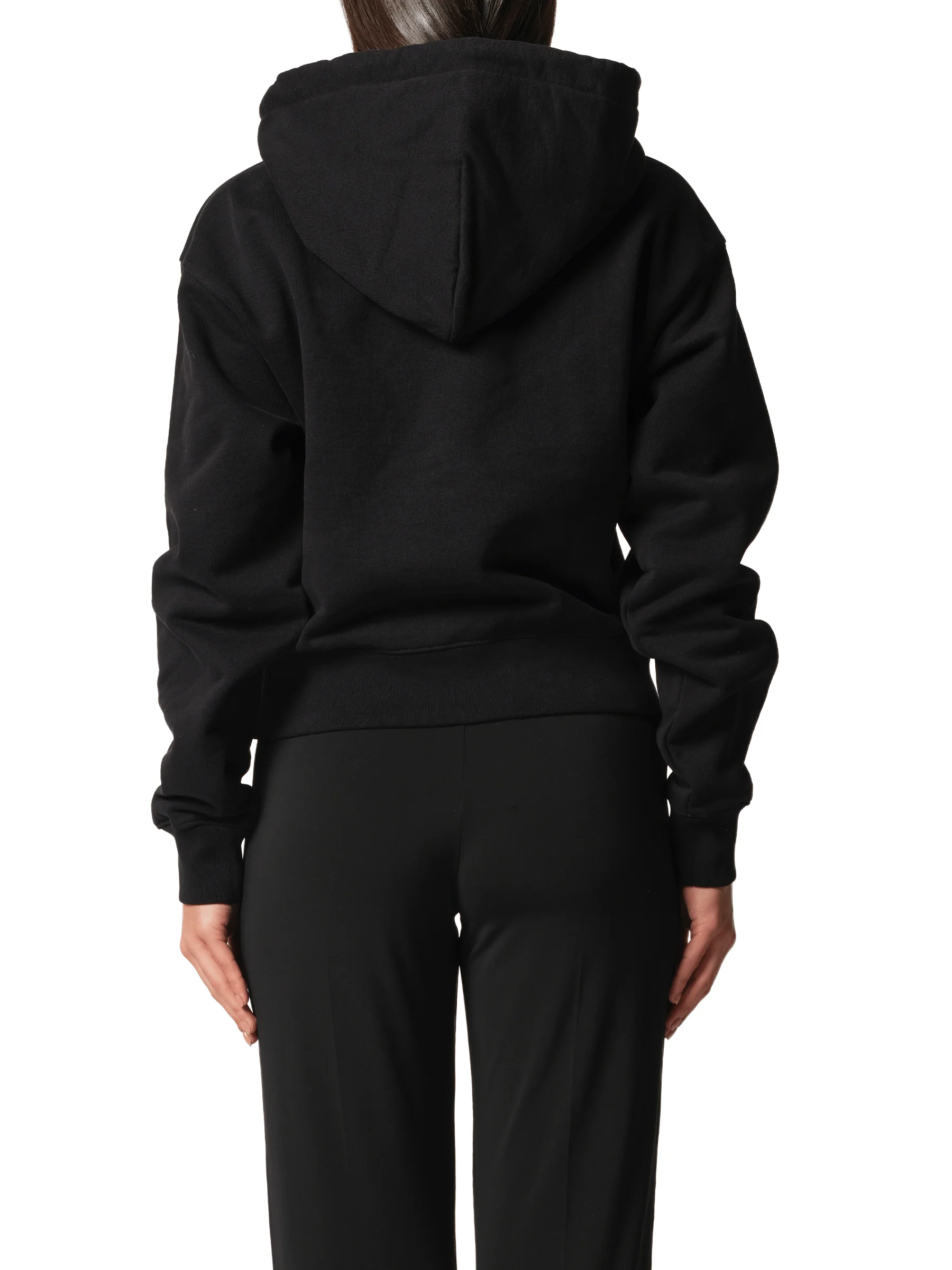 Le Hoodie Gros Grain in Black - Image 6