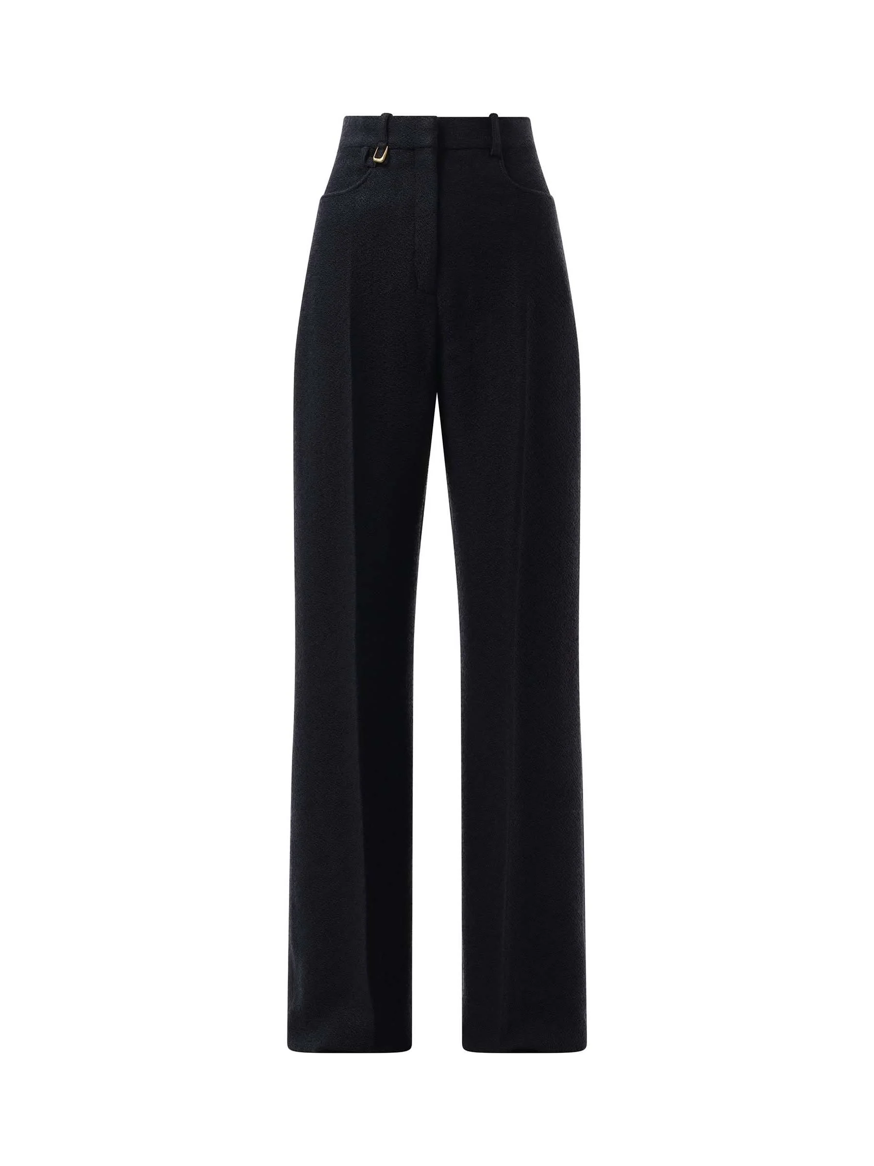 Le Pantalon Sauge in Dark Navy - Image 2