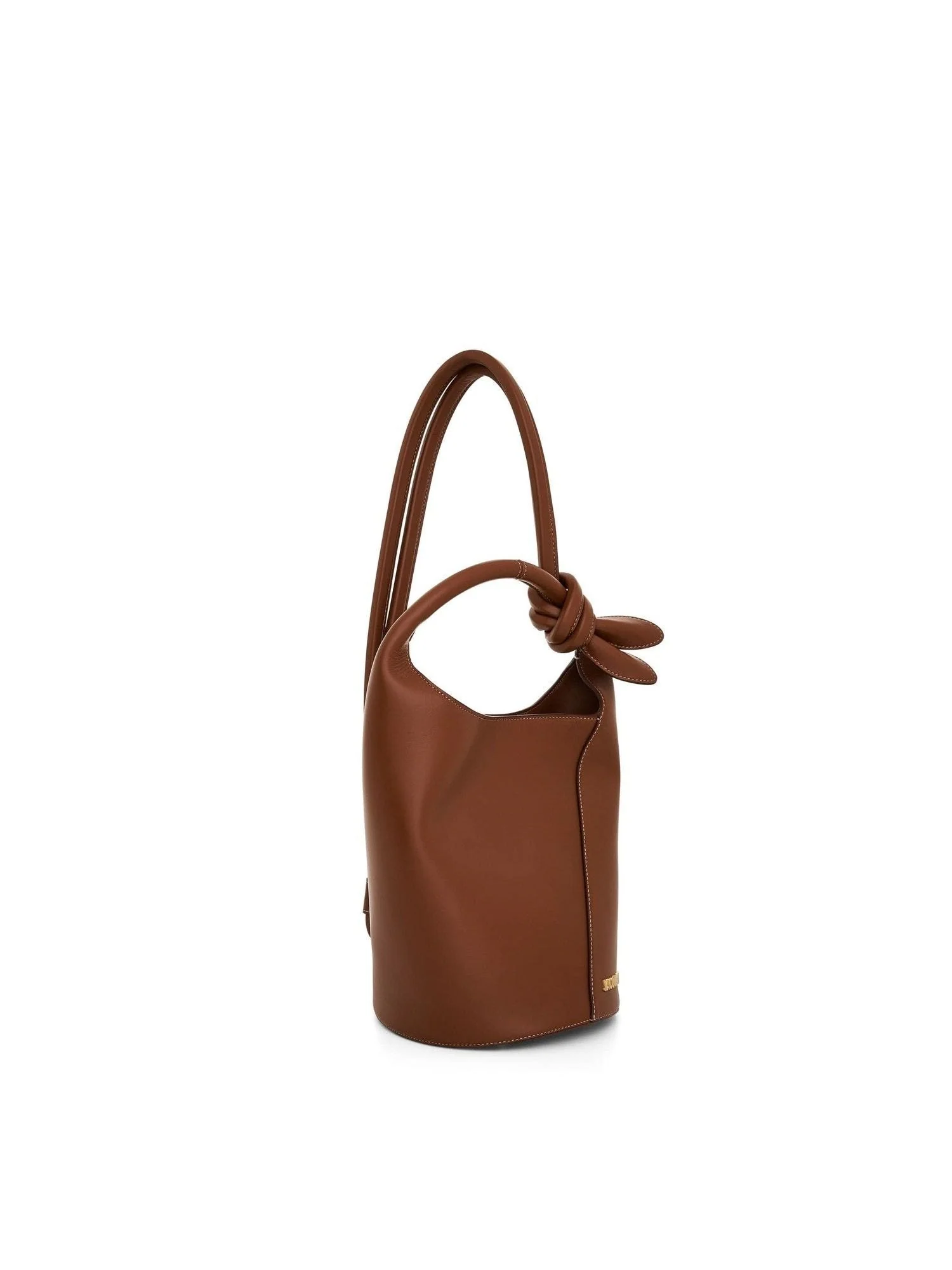 Le Petit Tourni Leather Bag in Light Brown 2 - Image 2