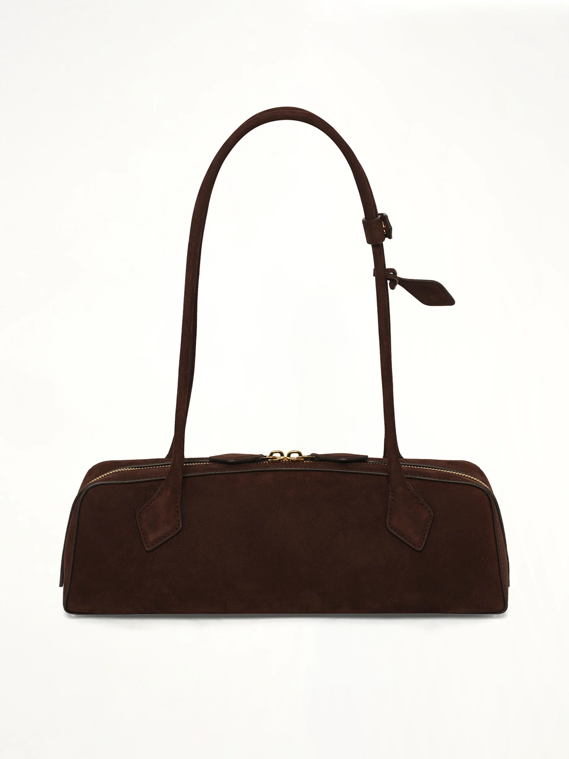 Le Teckel Medium Bag in Brun Fonce - Image 5