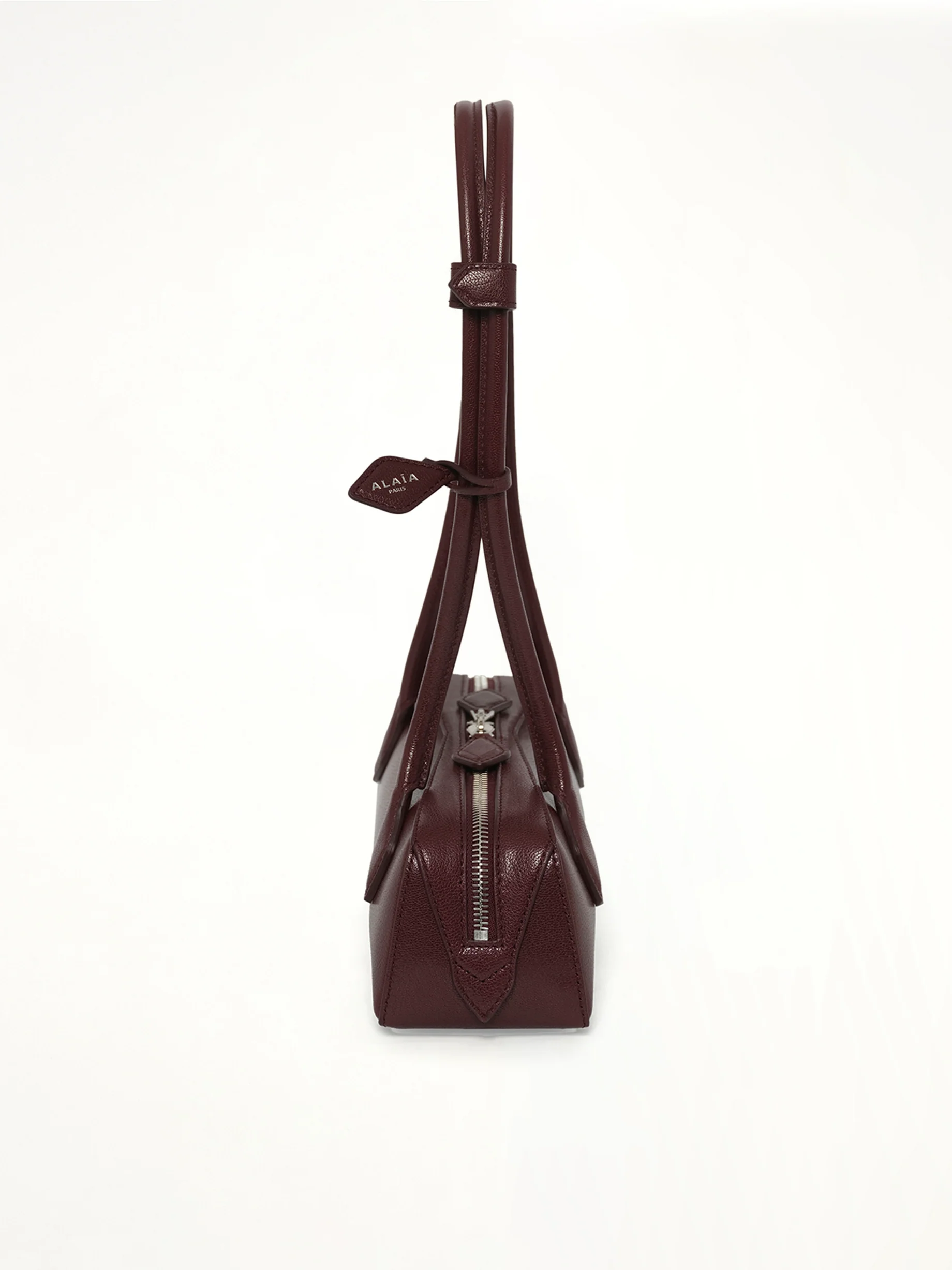 Le Teckel Small Bag in Rouge Grenat - Image 3