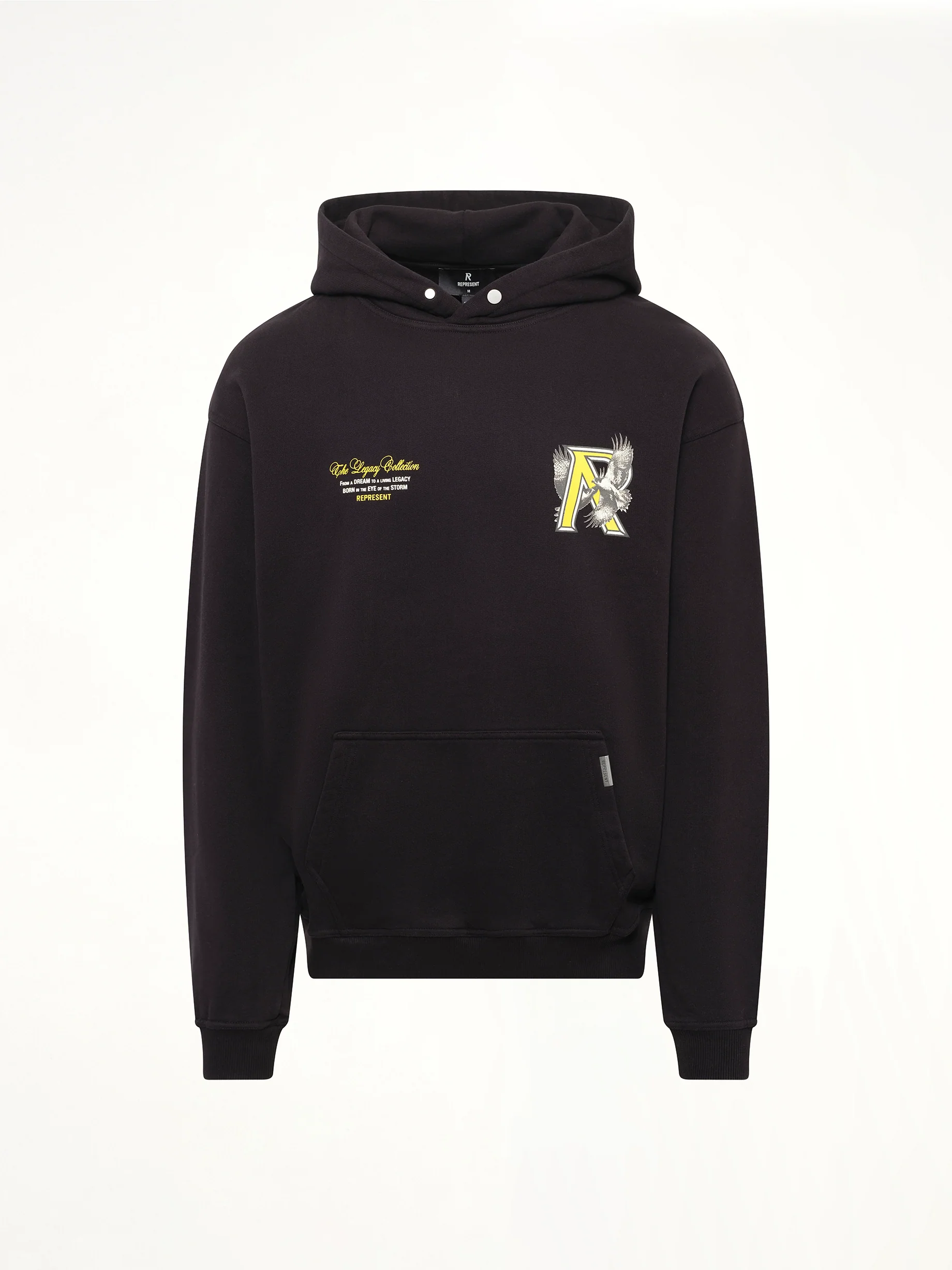 Legacy Falcon Hoodie in Jet Black - Image 2