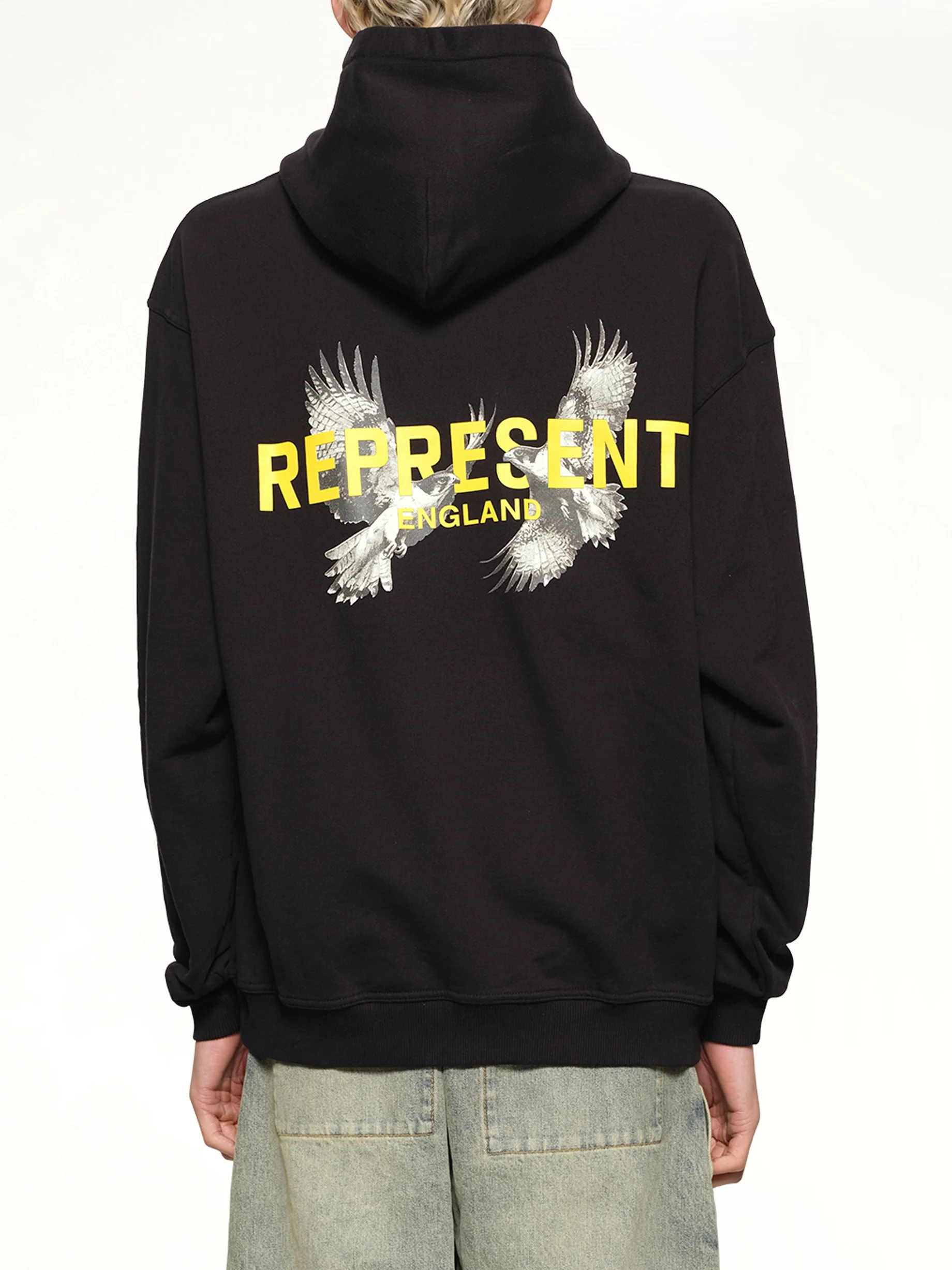Legacy Falcon Hoodie in Jet Black - Image 5