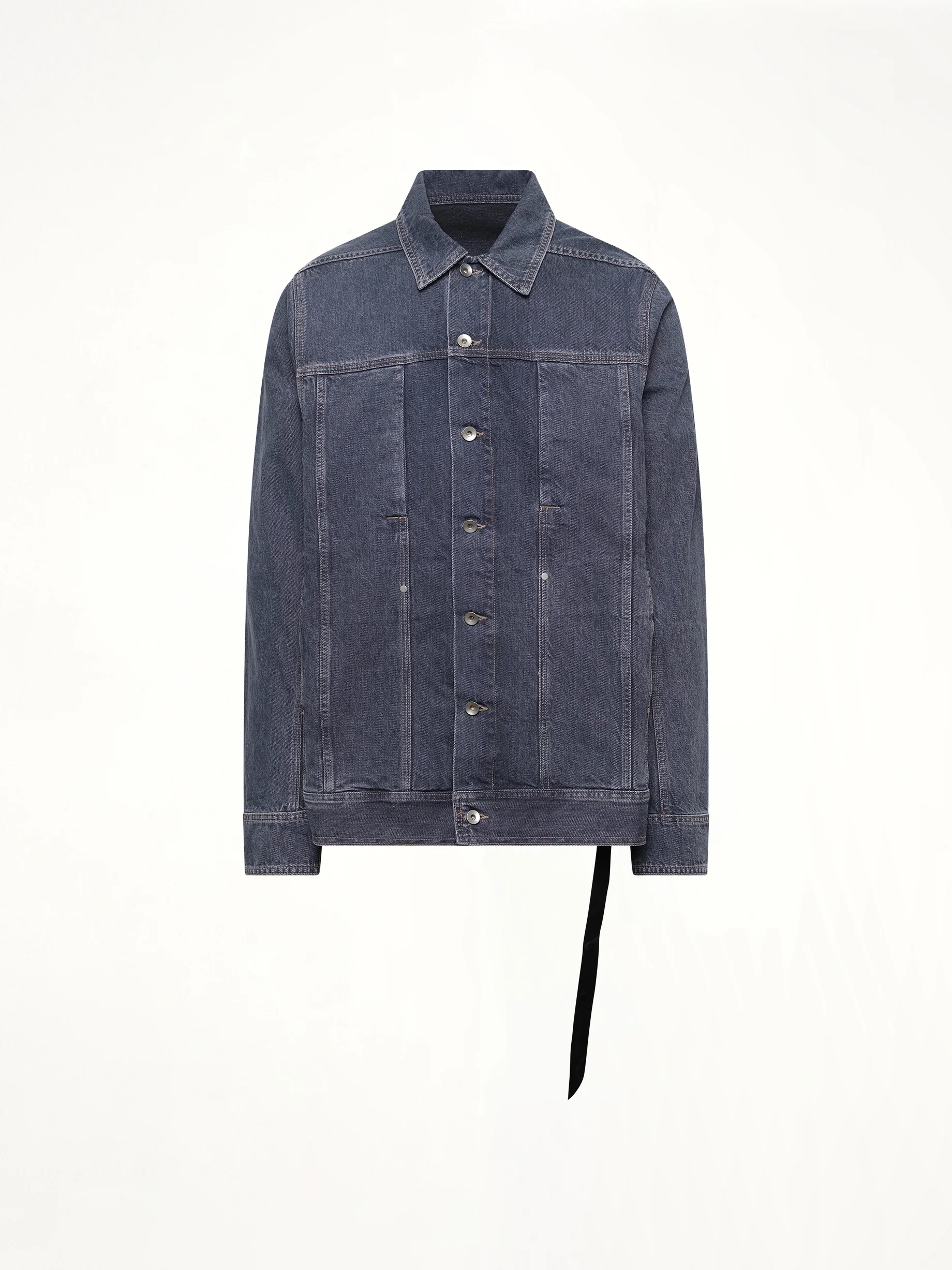 Lido Worker Jacket in Washed Grey - Image 2