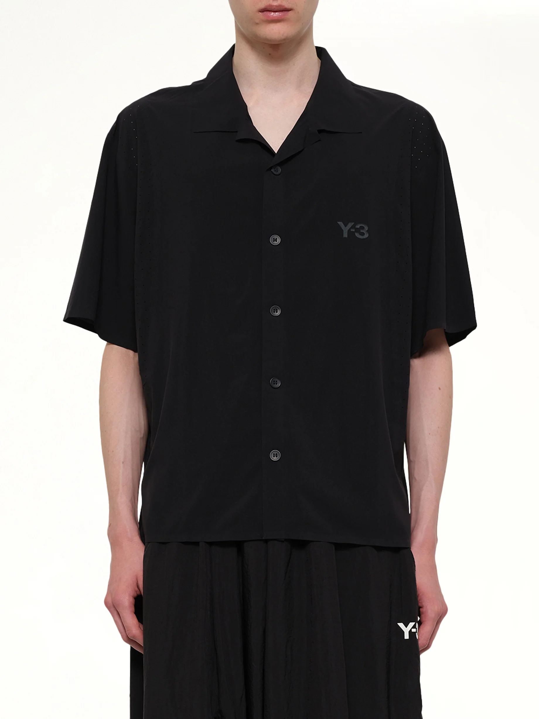 Light Woven Shirt in Black