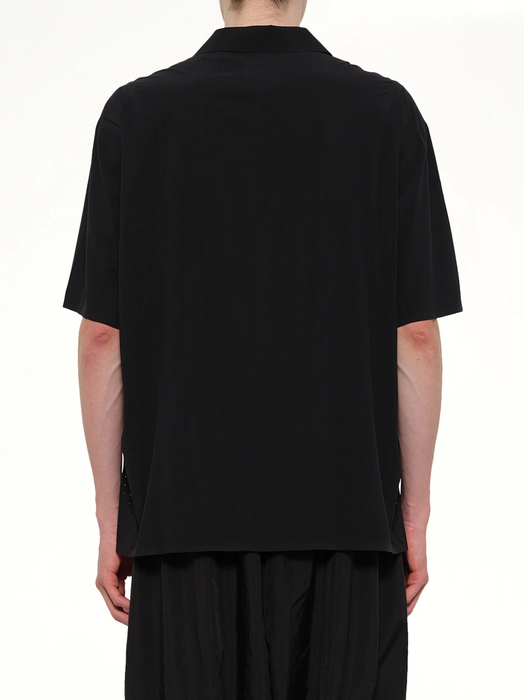 Light Woven Shirt in Black - Image 5