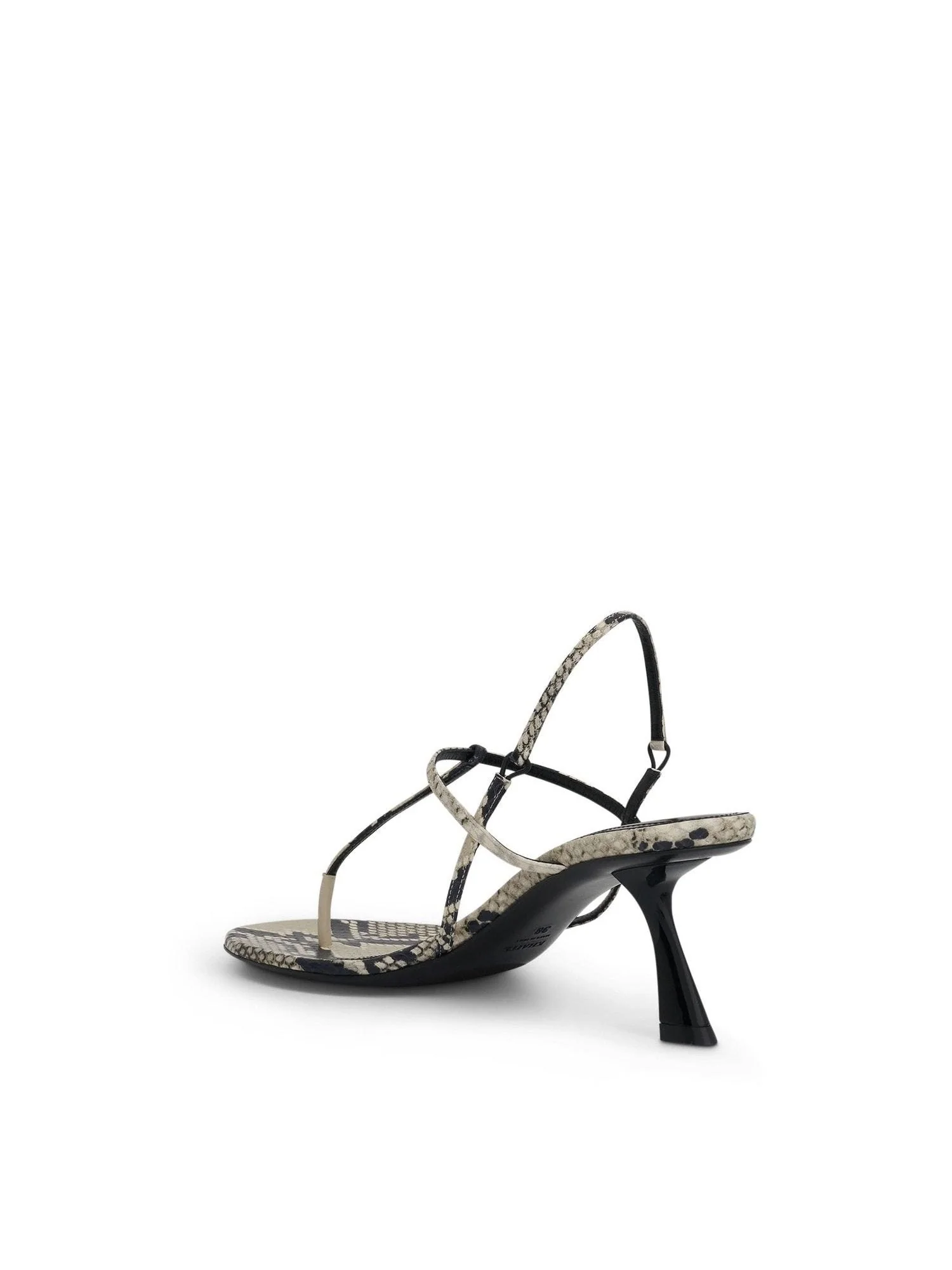 Linden Sandal in Python Embossed Leather - Image 4