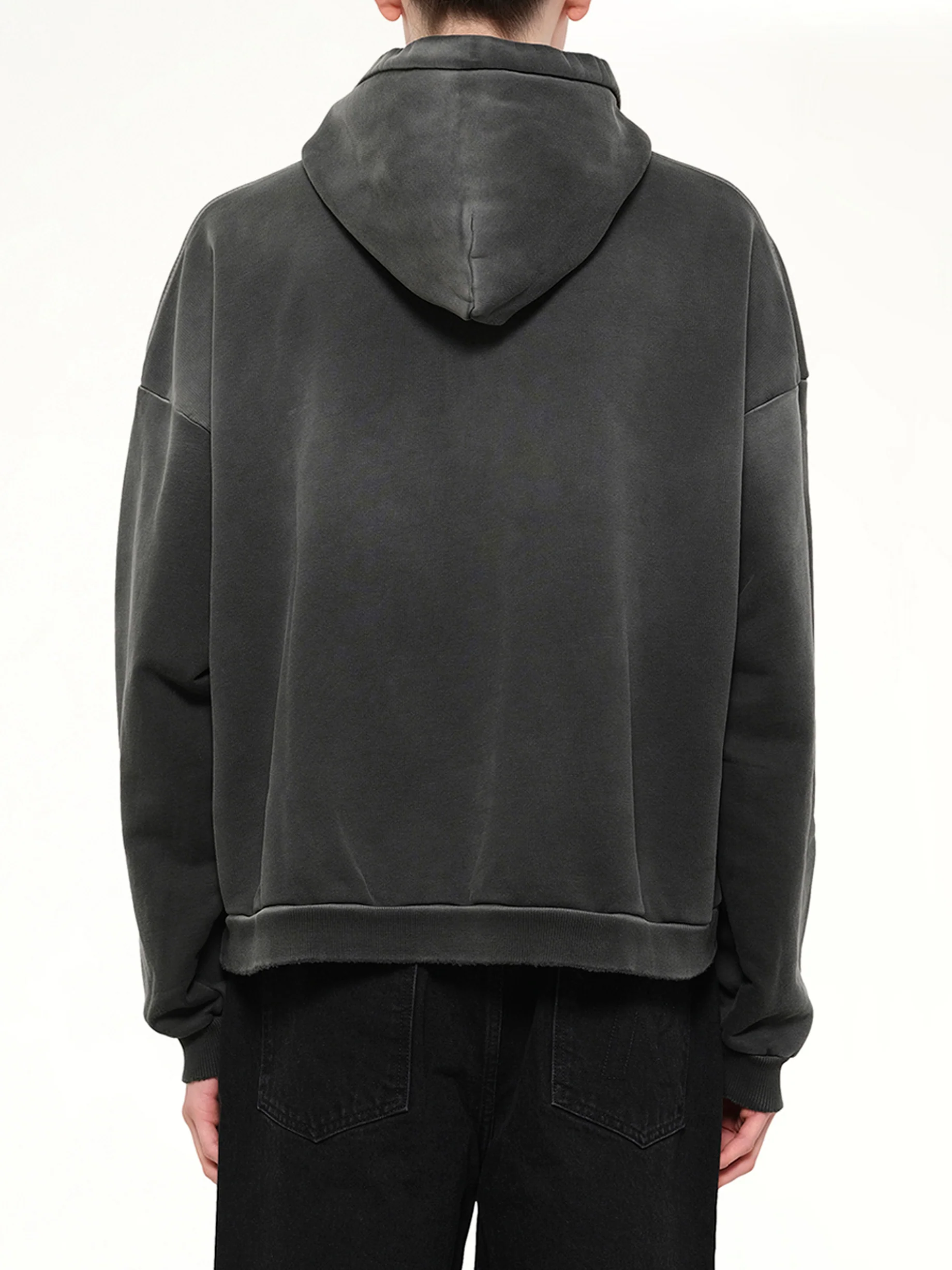 Loaded With Love Hoodie in Stained Black - Image 5