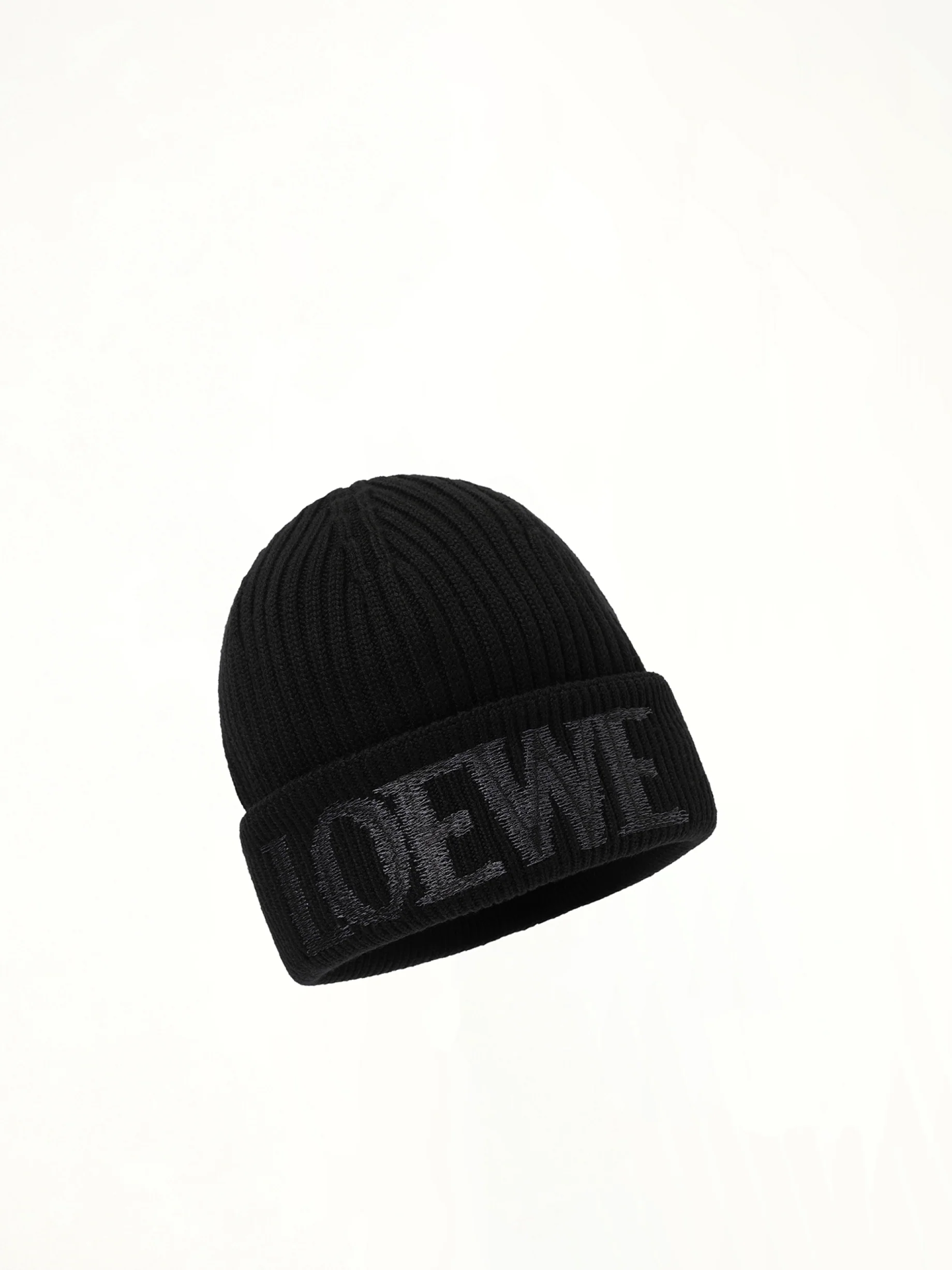 Loewe Beanie in Black - Image 4